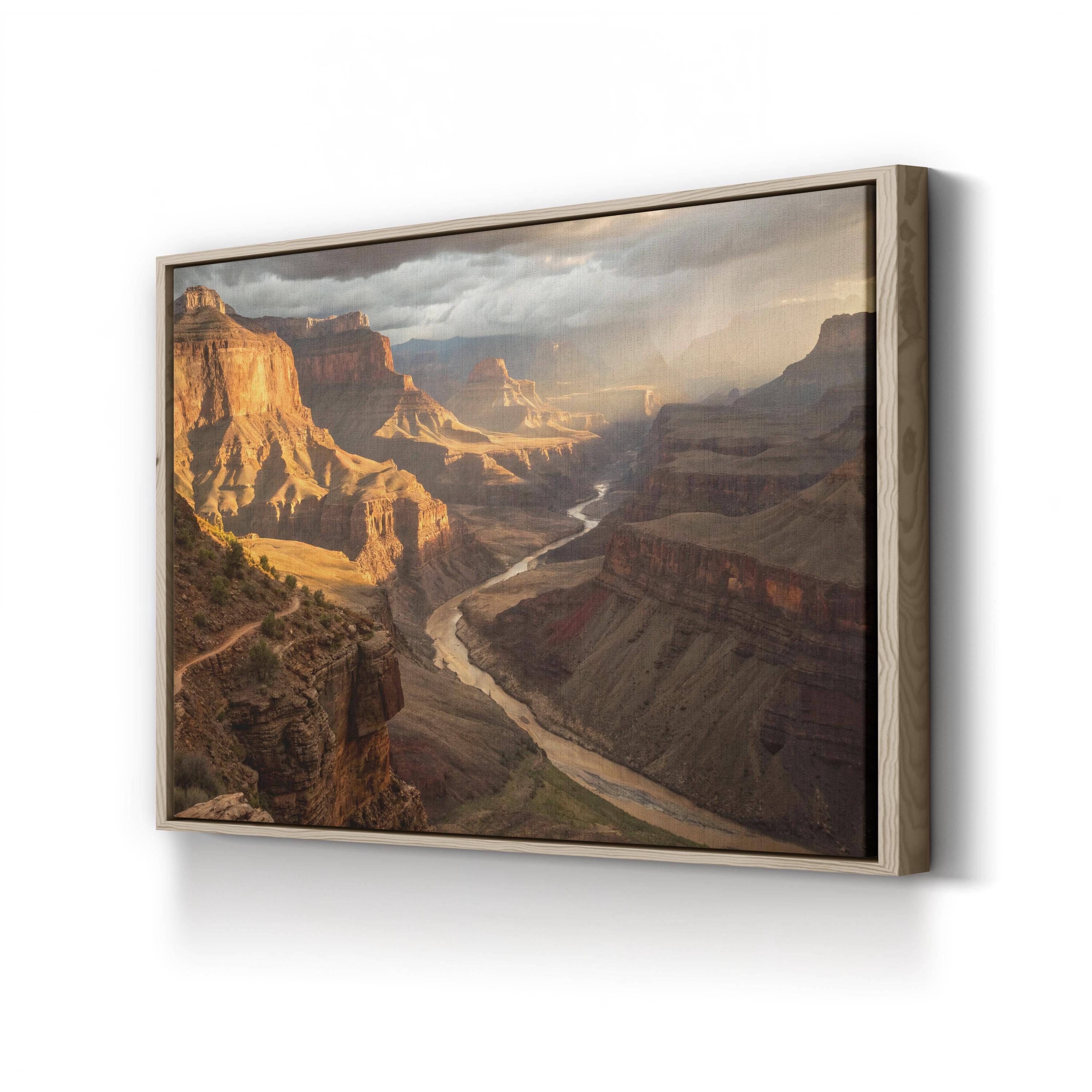 Grand Canyon Arizona – Vintage Photography Wall Art | Desert Landscape Canvas Print