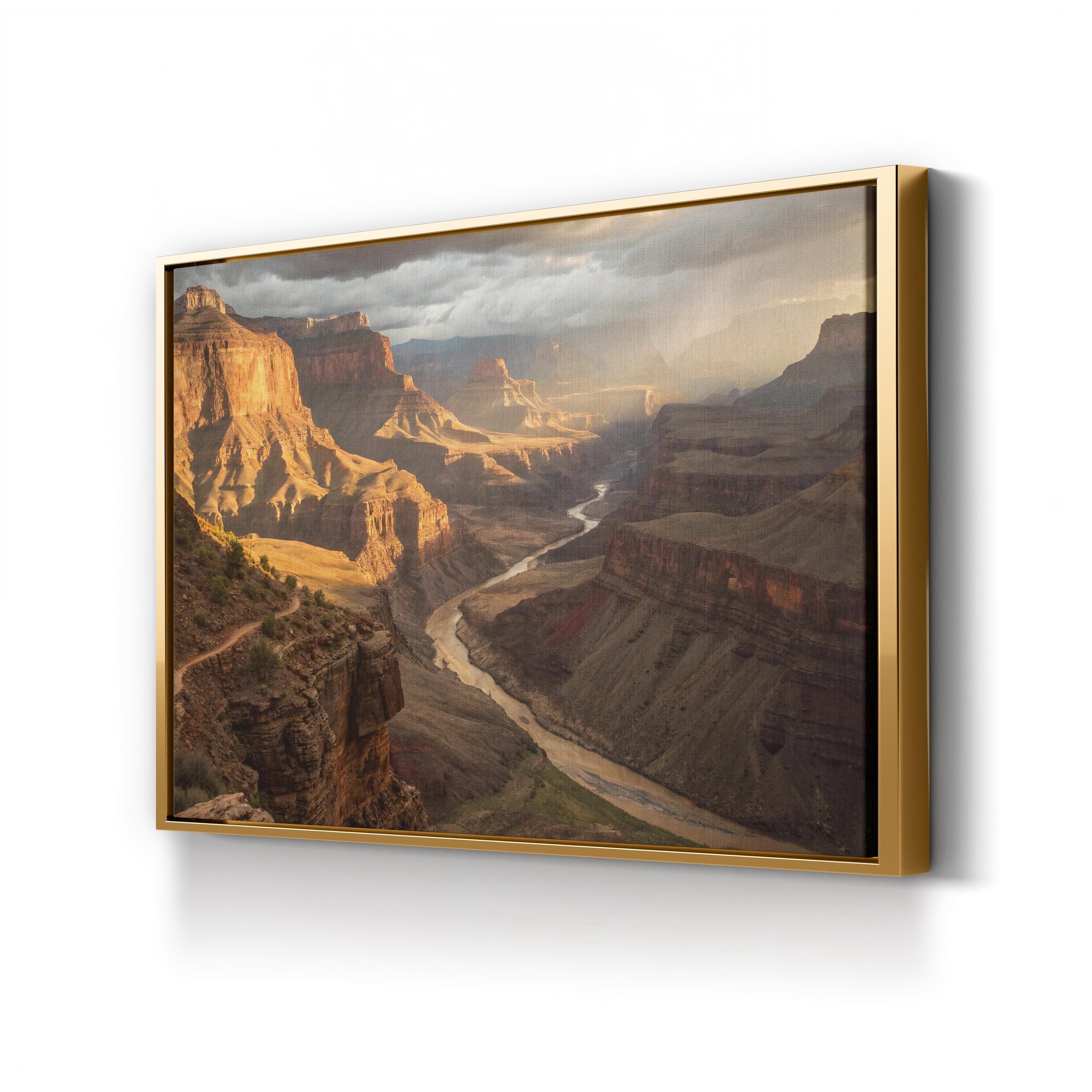 Grand Canyon Arizona – Vintage Photography Wall Art | Desert Landscape Canvas Print