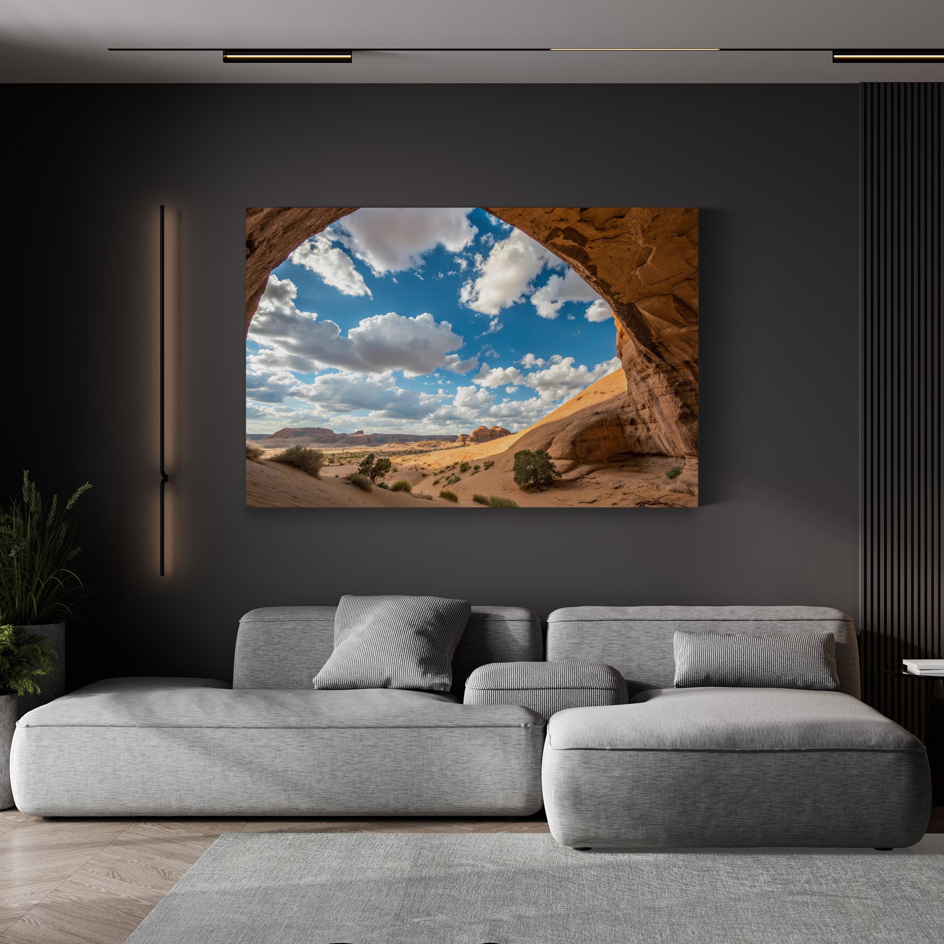 Grand Staircase-Escalante – Vintage Photography Wall Art | Utah Desert Canvas Print