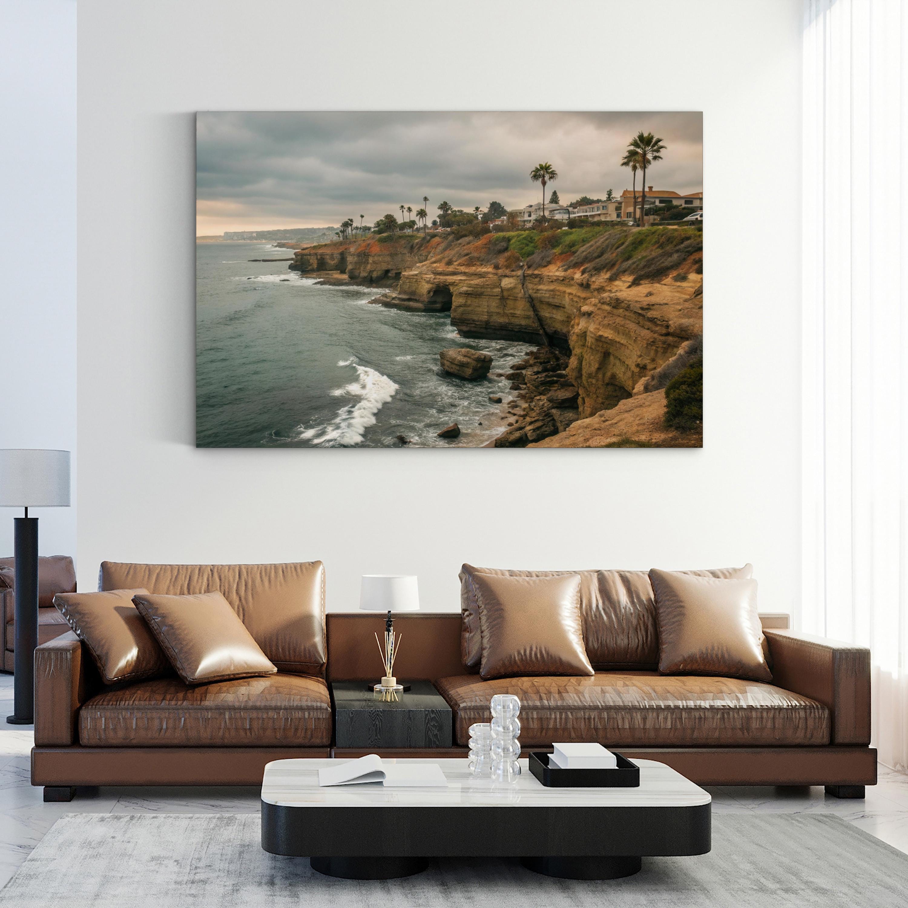 San Diego Sunset Cliffs — Pacific Coast Landscape Canvas Print