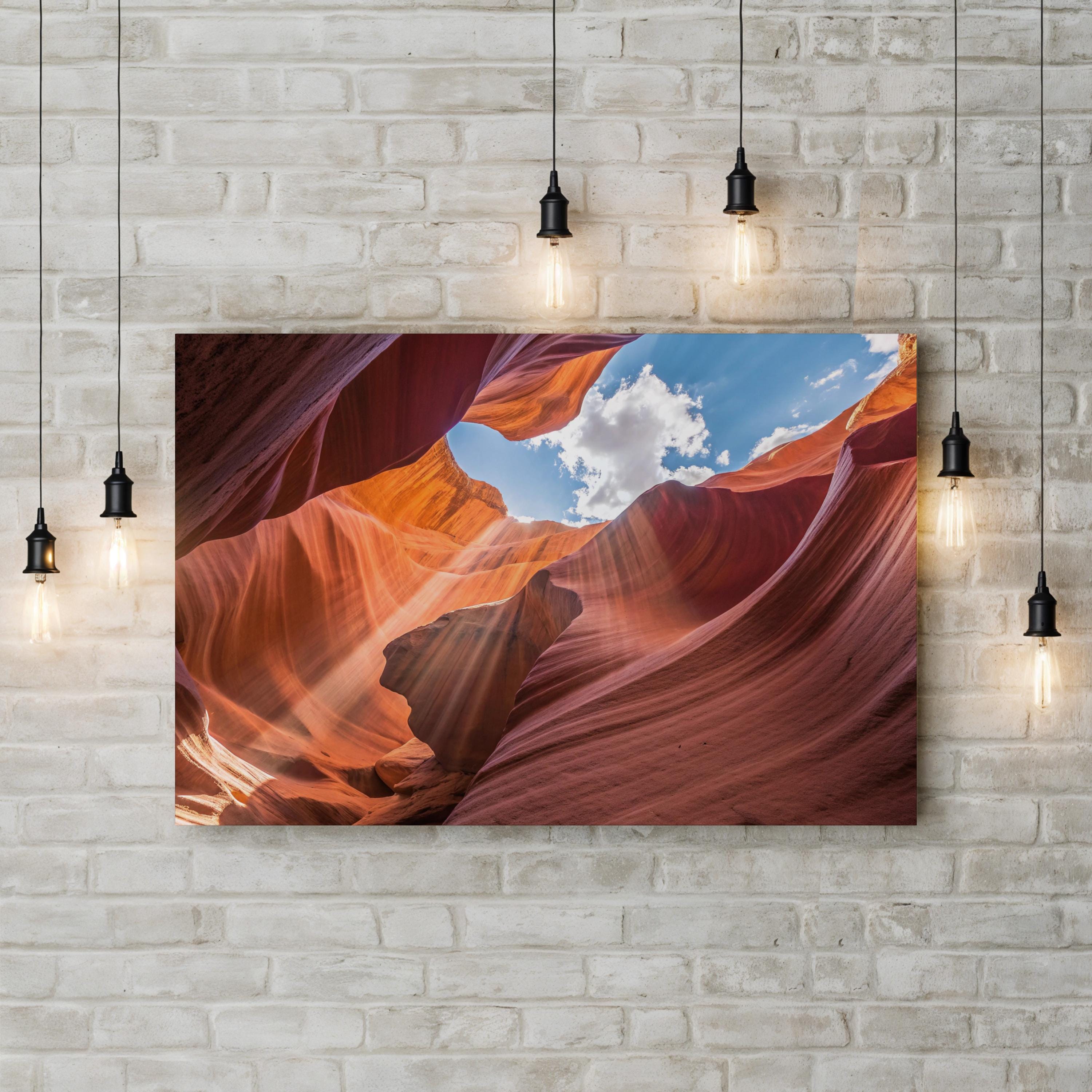 Alaskan Evening Lake Reflection – Vintage Photography Wall Art | Sunset Landscape Canvas Print