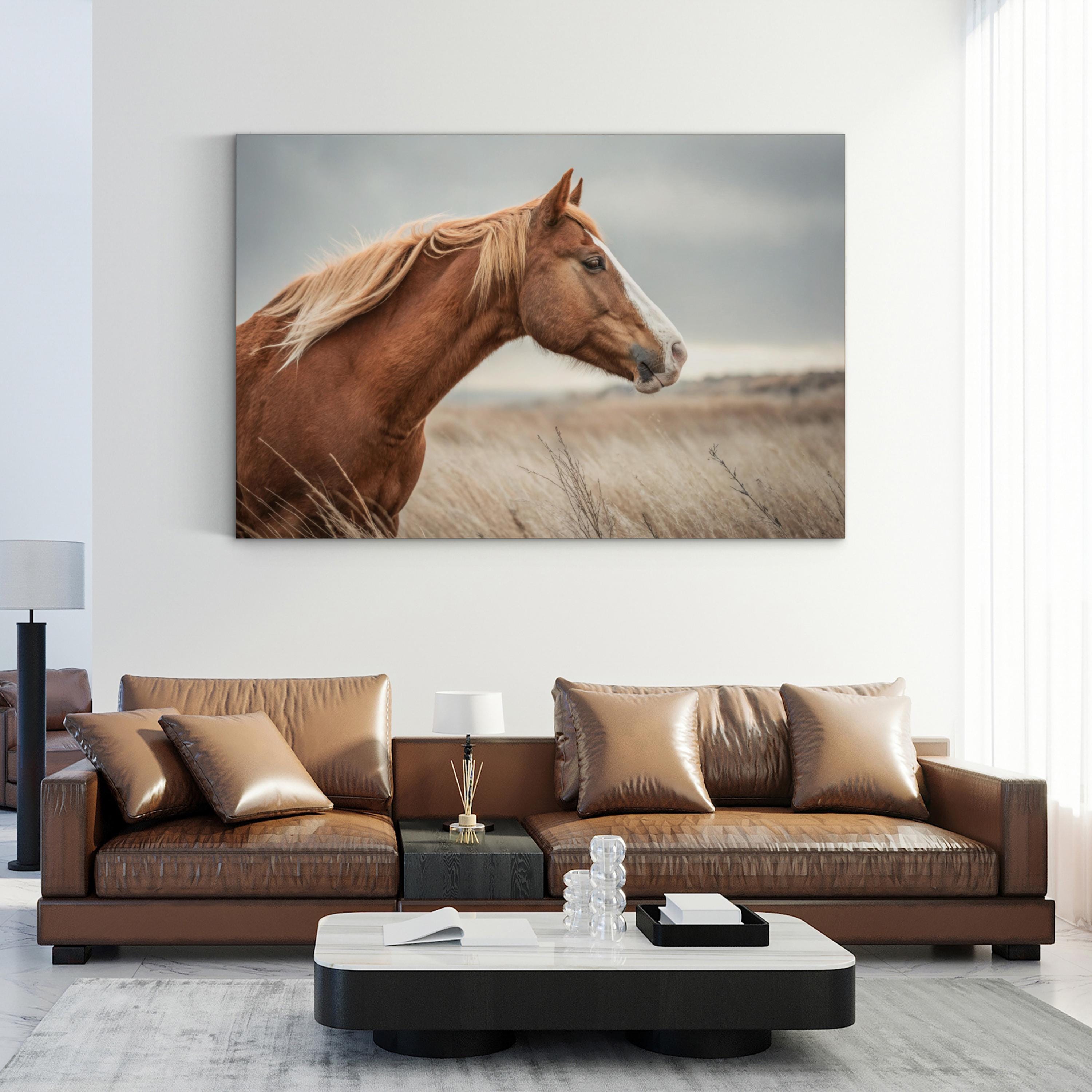 Western Horse – Vintage Photography Wall Art | Cowboy Canvas Print