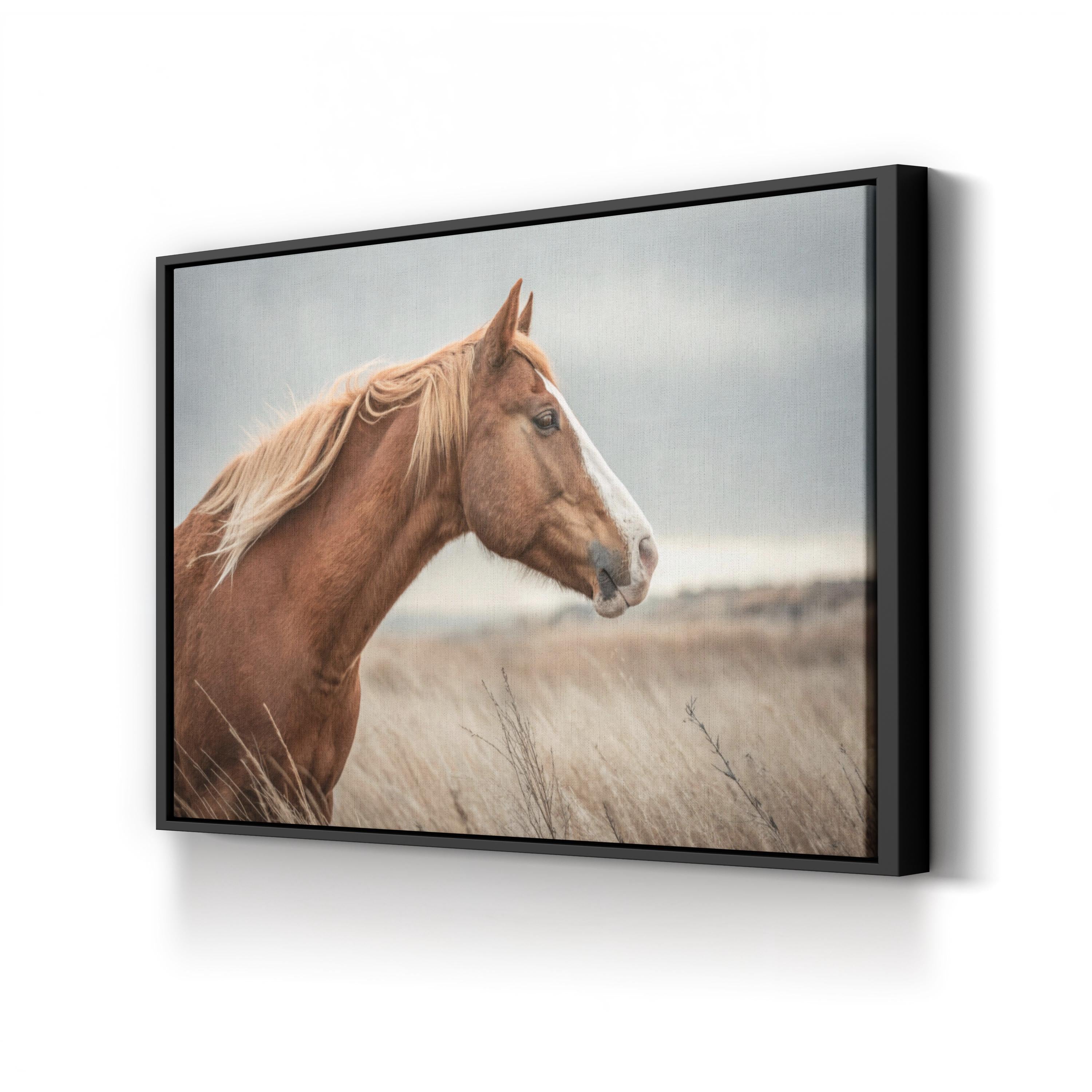 Western Horse – Vintage Photography Wall Art | Cowboy Canvas Print