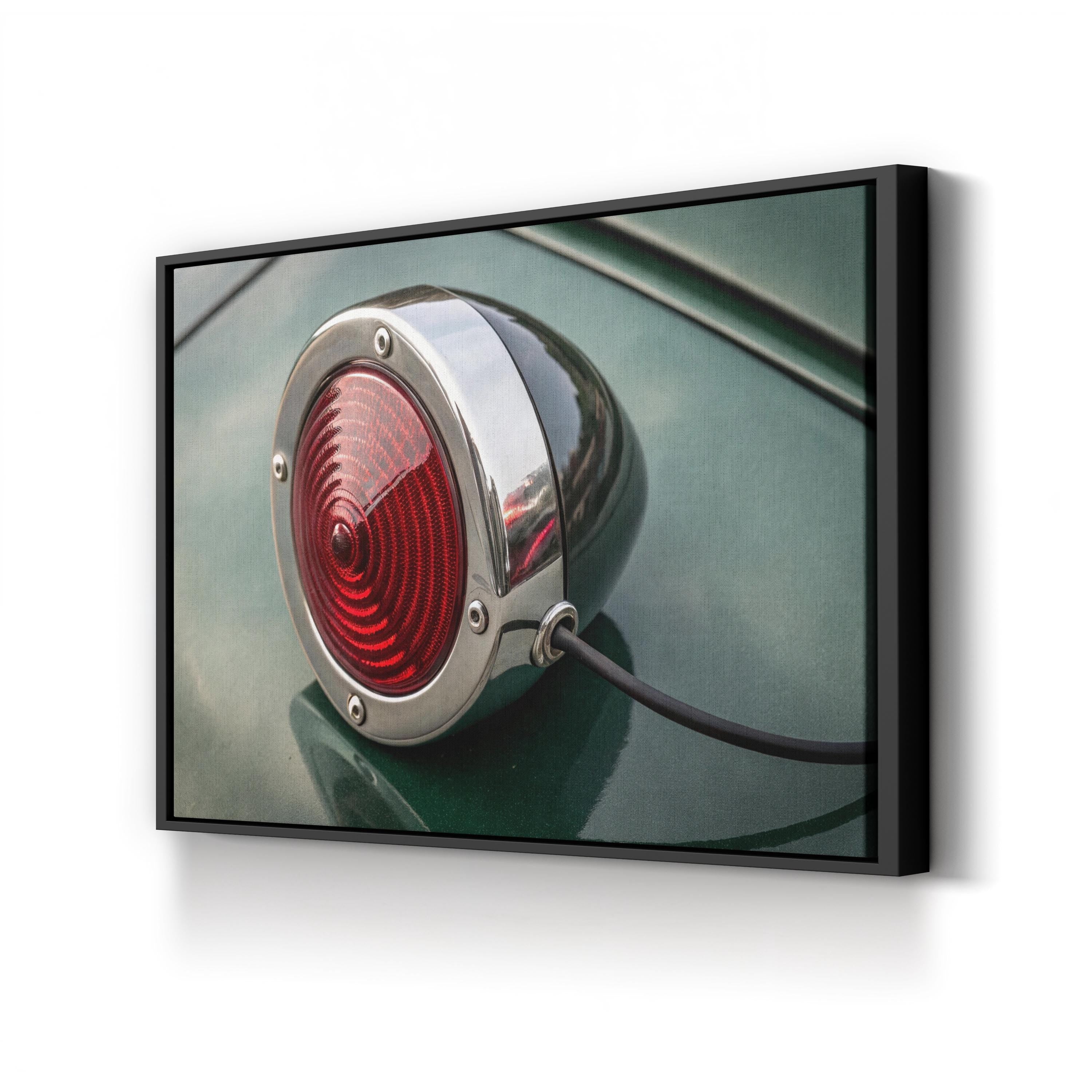 Vintage Car Tail Light – Vintage Photography Wall Art | Automotive Canvas Print