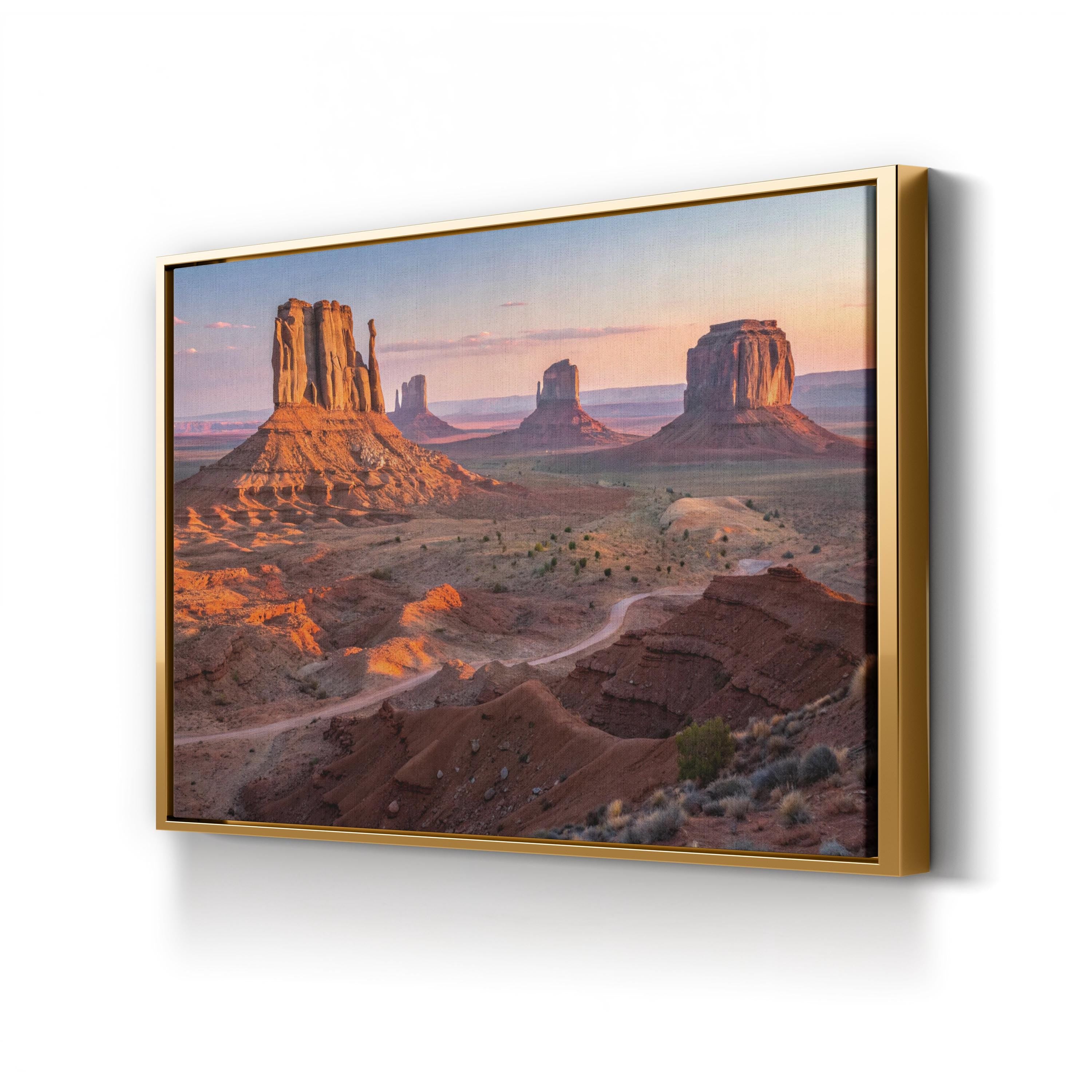 Monument Valley Arizona – Vintage Photography Wall Art | Desert Landscape Canvas Print