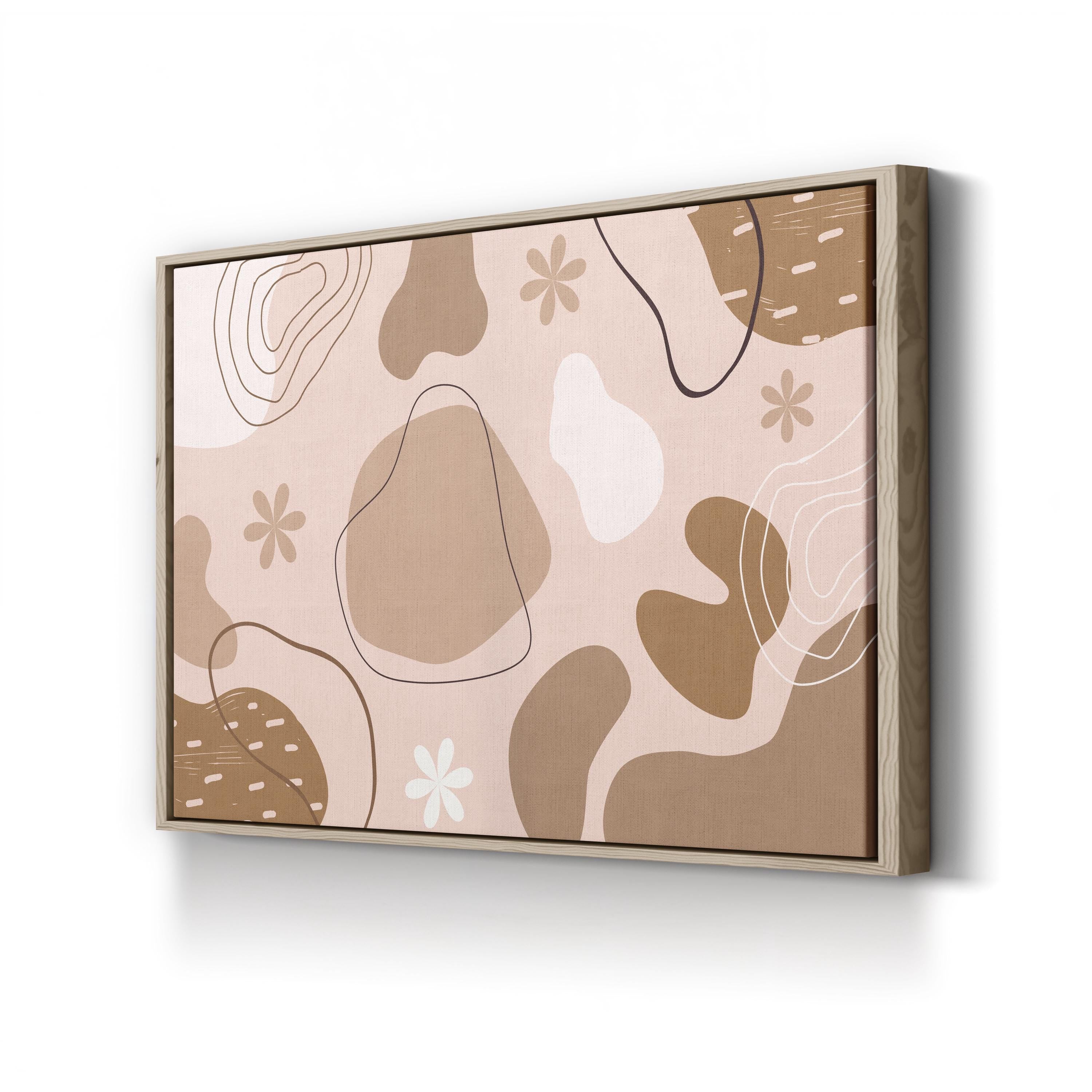 Mojave Desert Boho – Period Illustration Wall Art | Earthy Landscape Canvas Print