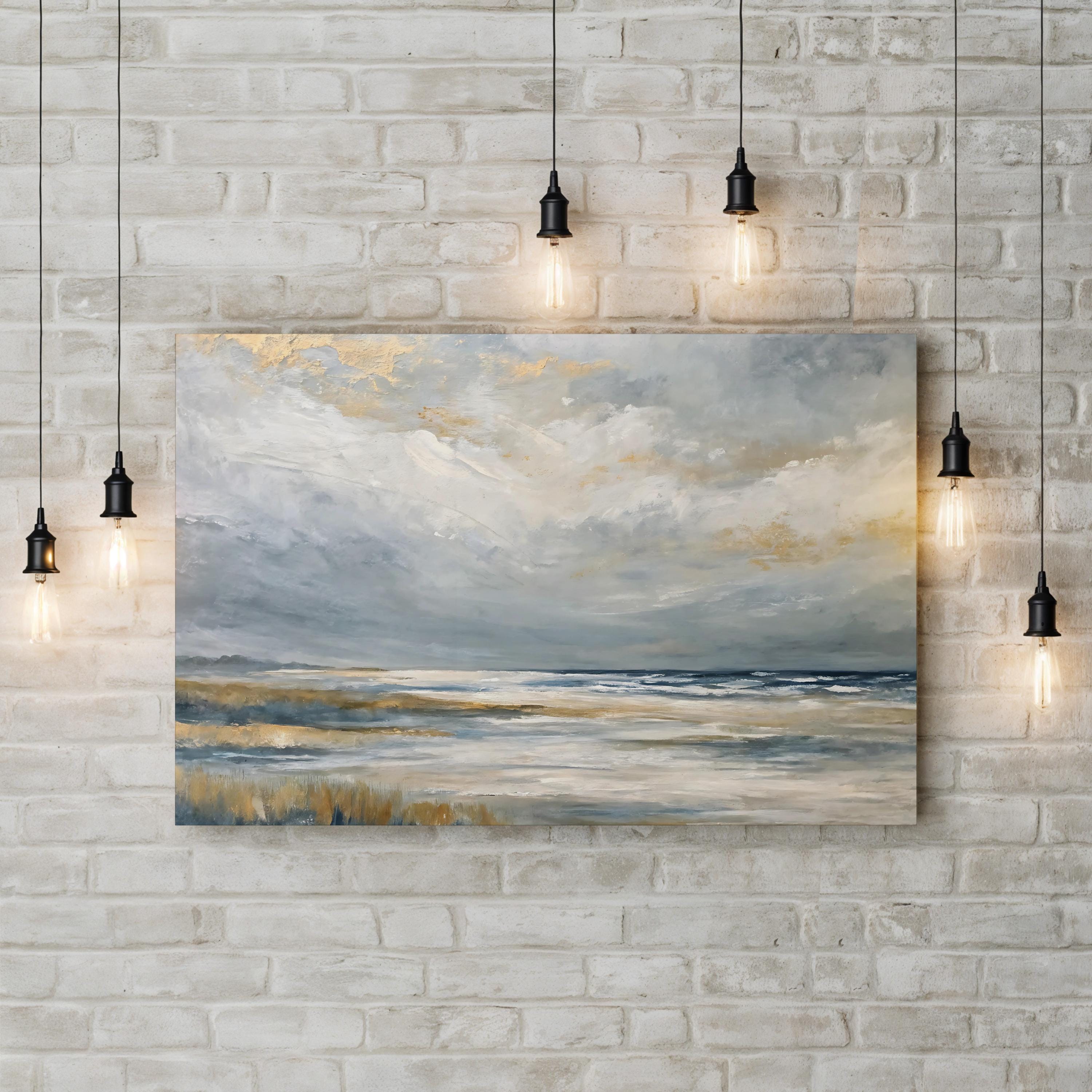 Distant Land II Wall Art by Wexford Home: Contemporary Coastal Seascape