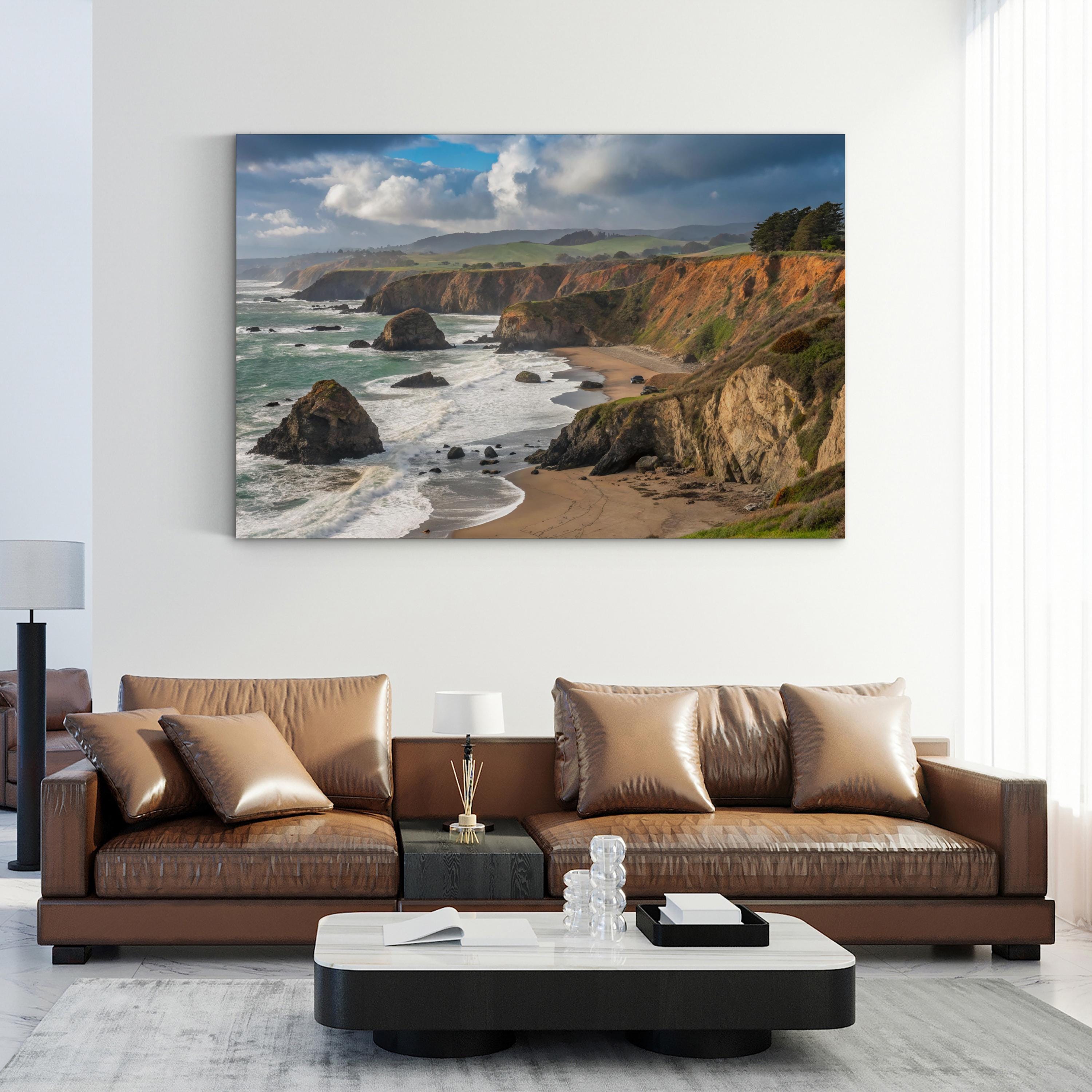 Coastal Cliff Beach landscape Art Photography