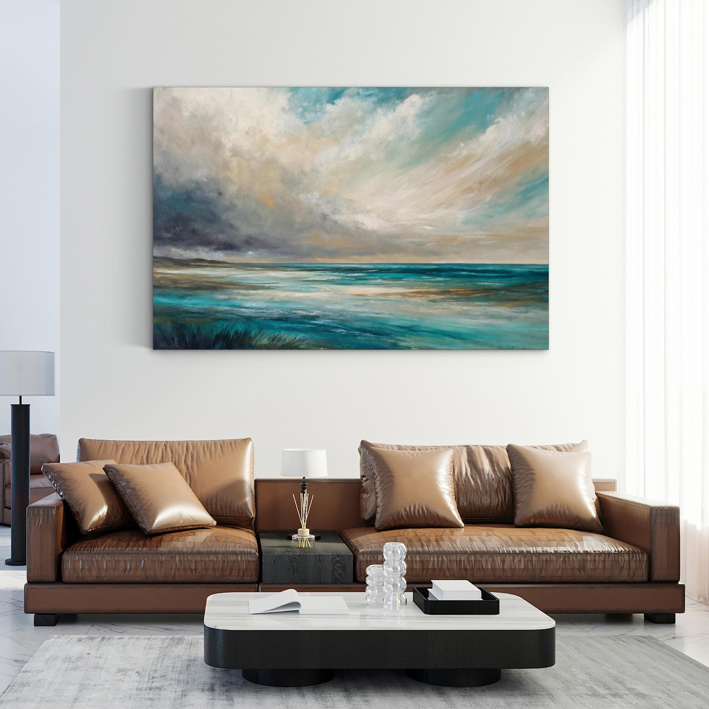 Abstract Ocean Seascape in the Pacific Coast: Contemporary Coastal Photography