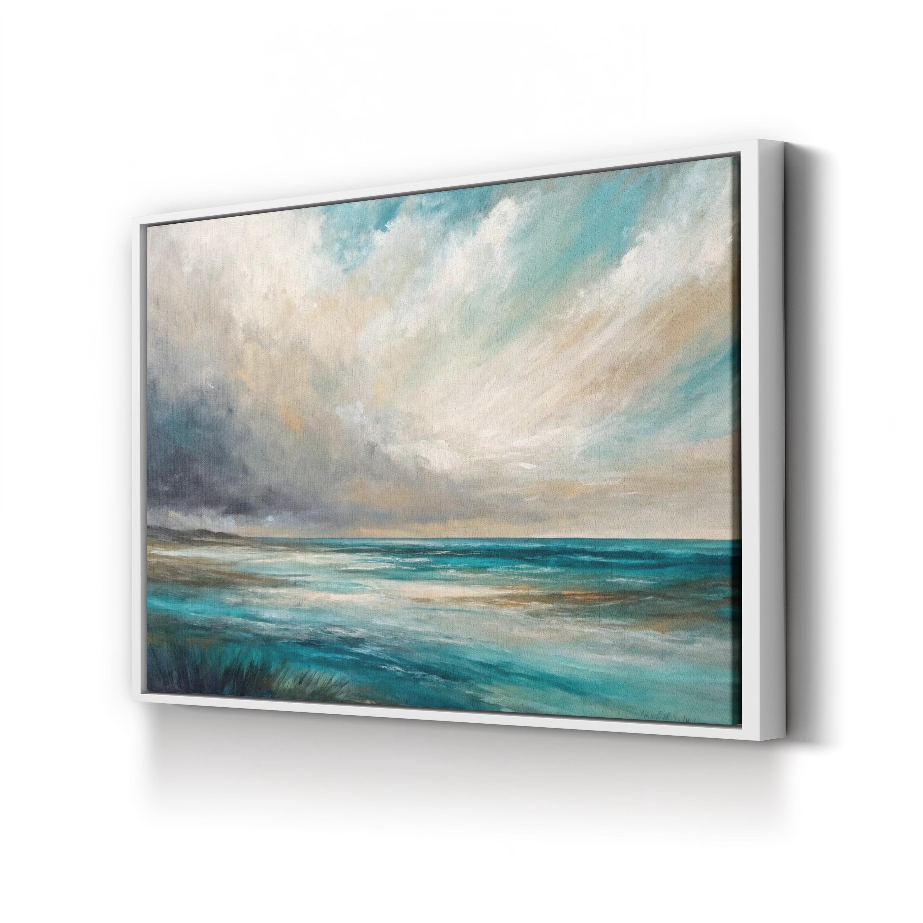 Abstract Ocean Seascape in the Pacific Coast: Contemporary Coastal Photography
