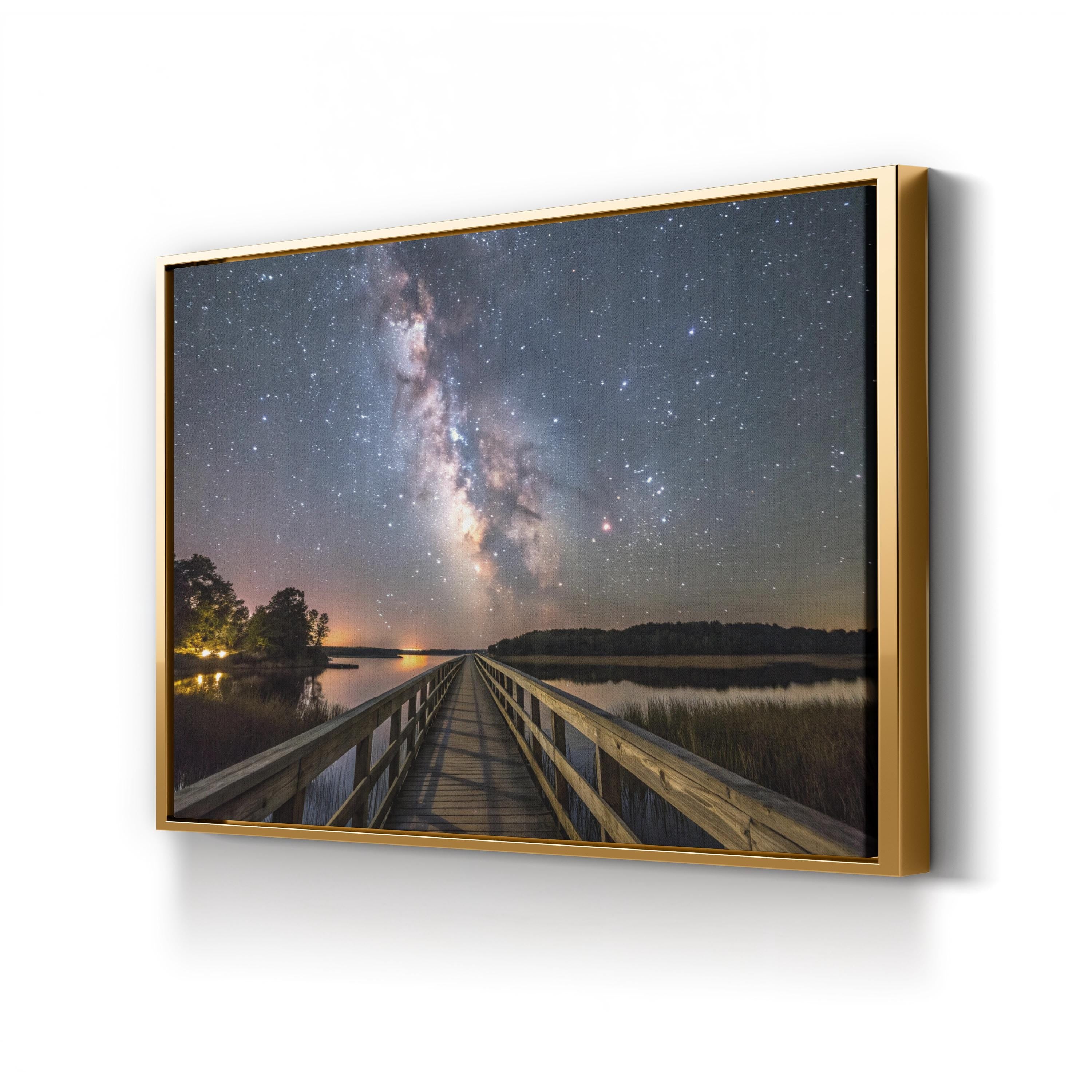 Deep Space Nebula – Vintage Photography Wall Art | Cosmic Astronomy Canvas Print