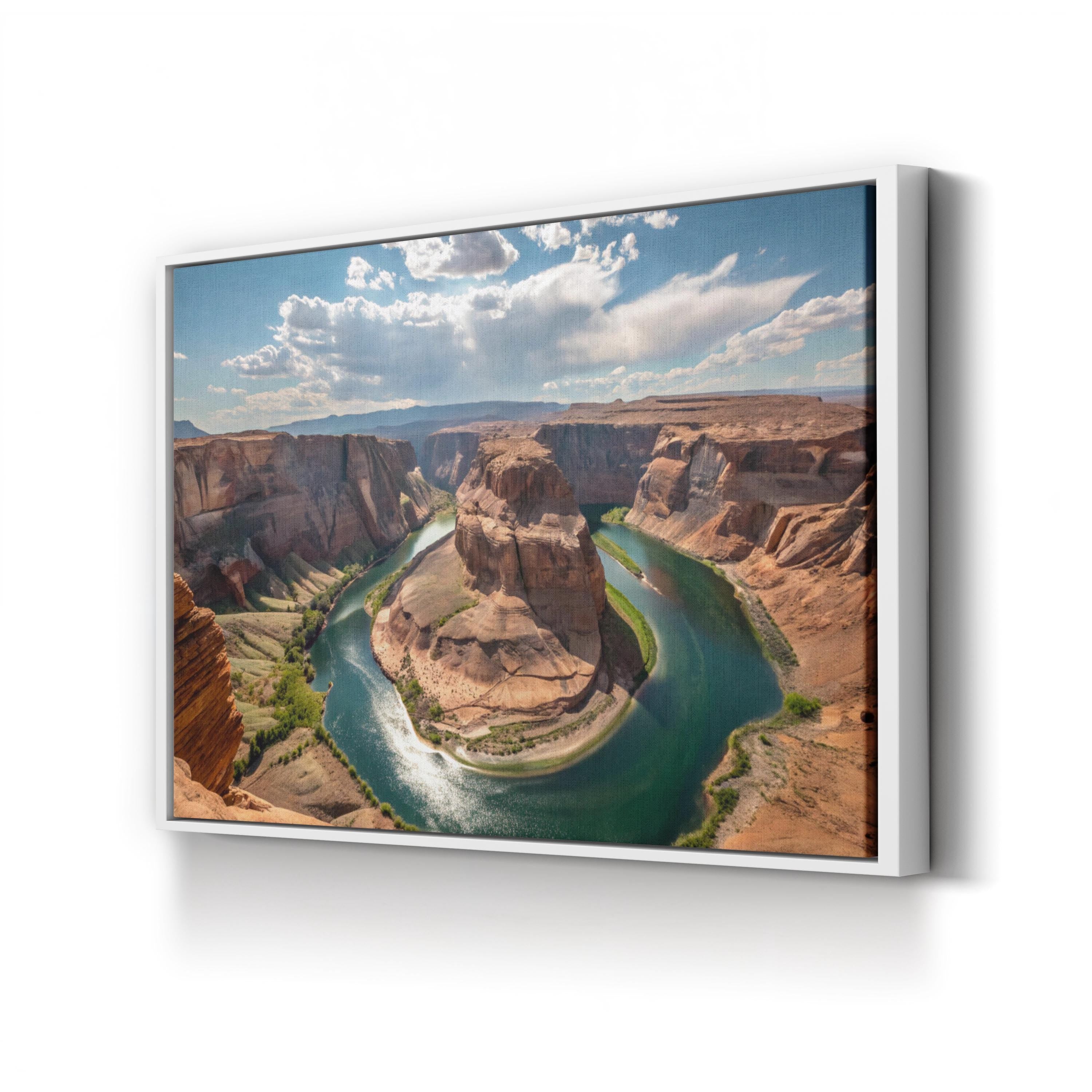 Grand Canyon Colorado River – Vintage Photography Wall Art | National Park Canvas Print