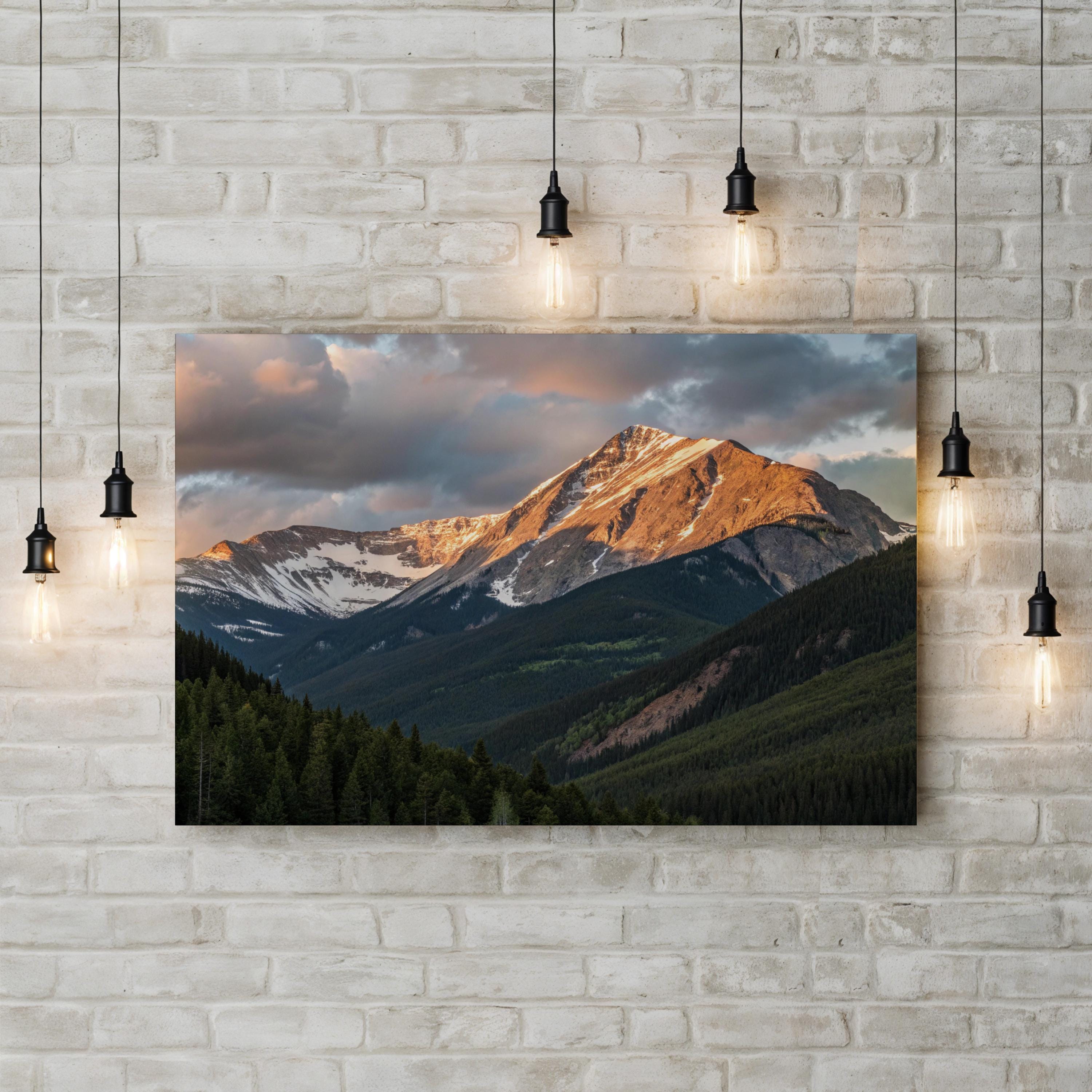 Huron Peak Canvas Print | Colorado Mountain Landscape Photography