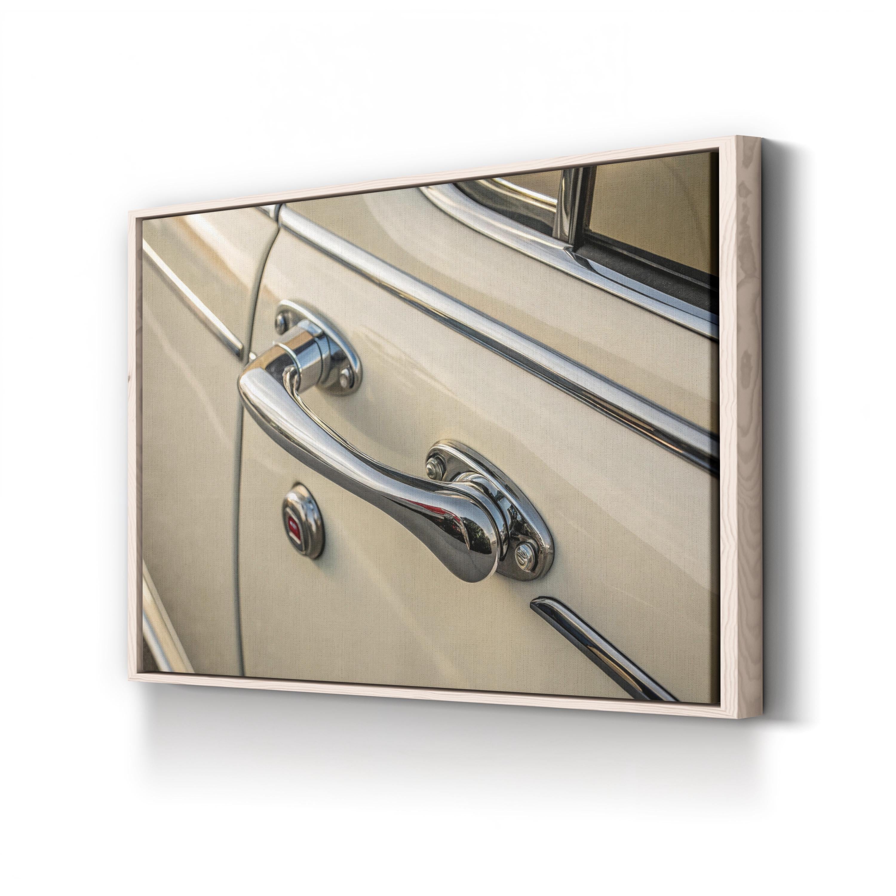 Vintage Car Door Handle – Vintage Photography Wall Art | Automotive Canvas Print