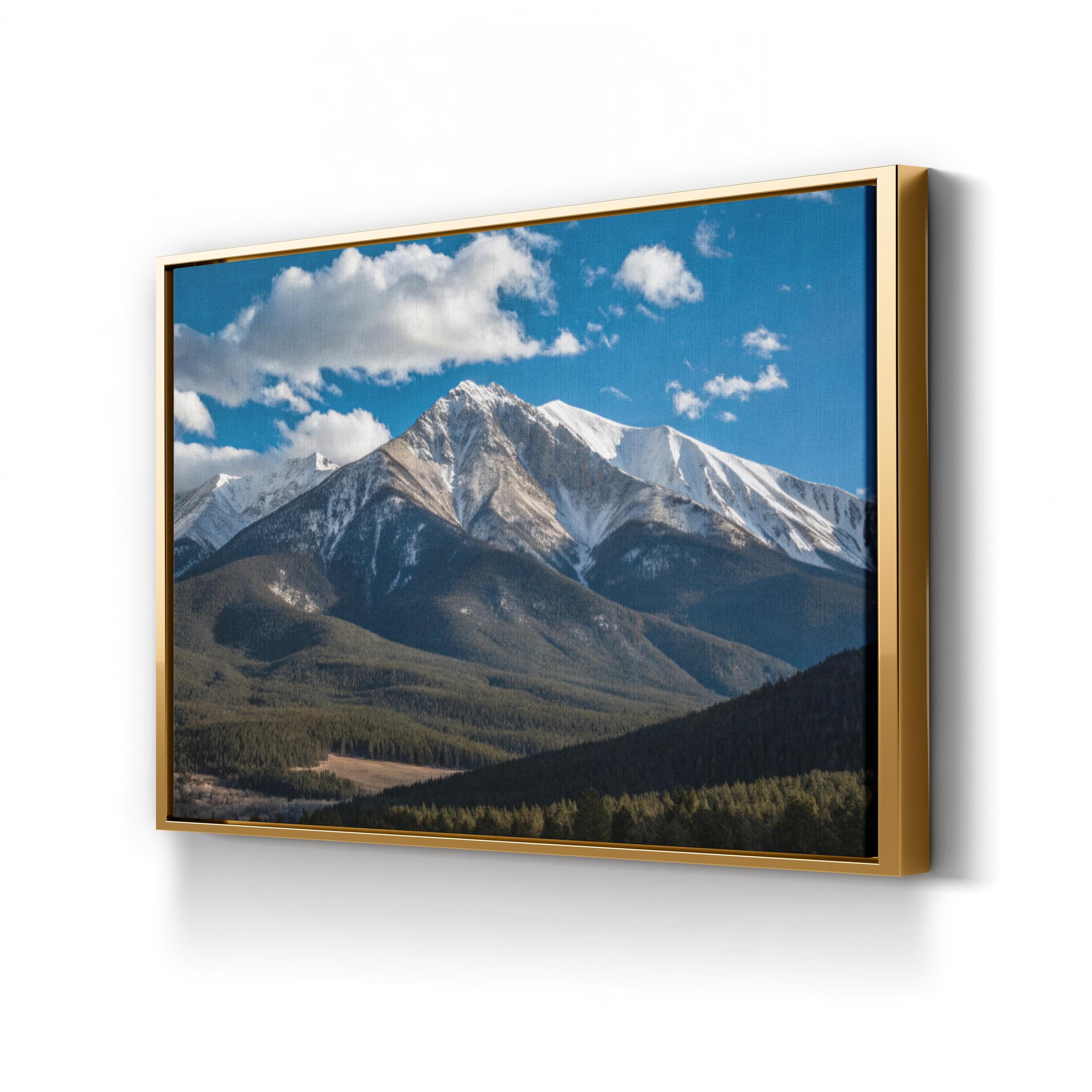Mount Princeton – Vintage Photography Wall Art | Colorado Rocky Mountain Canvas Print