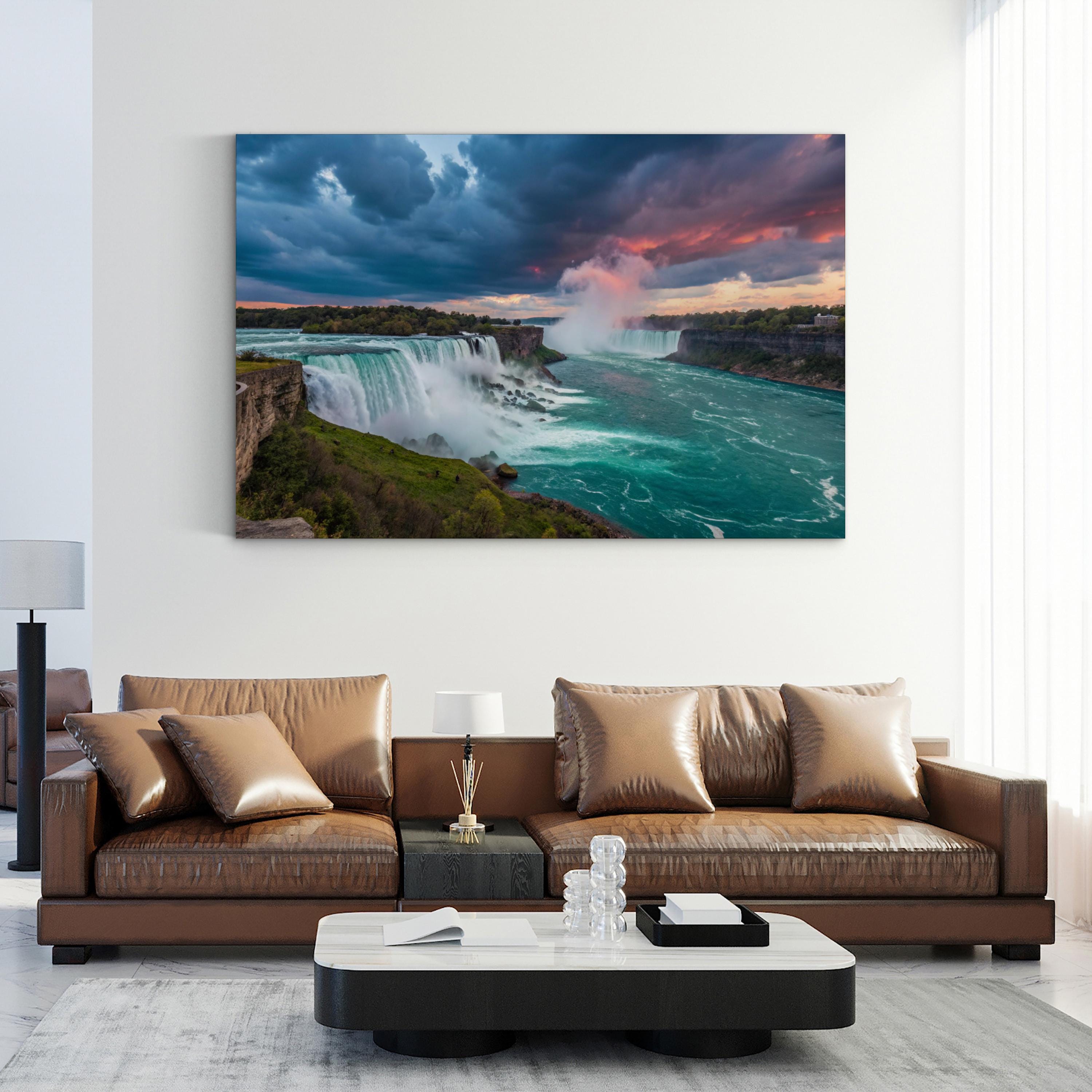 Niagara Falls Canvas Print | Niagara Falls, New York–Ontario Iconic Landscape Wall Art