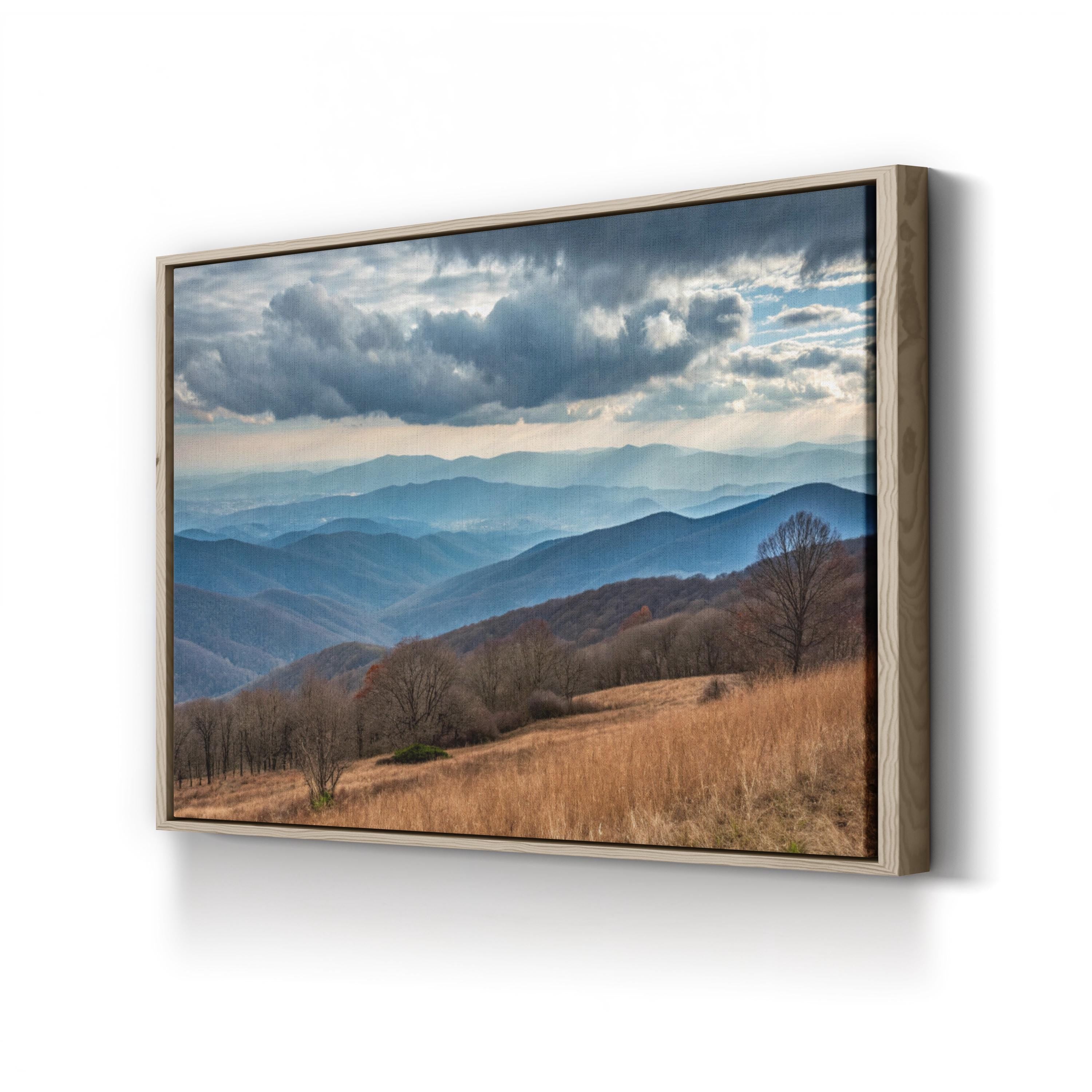 Shenandoah Valley – Vintage Photography Wall Art | Mountain Landscape Canvas Print