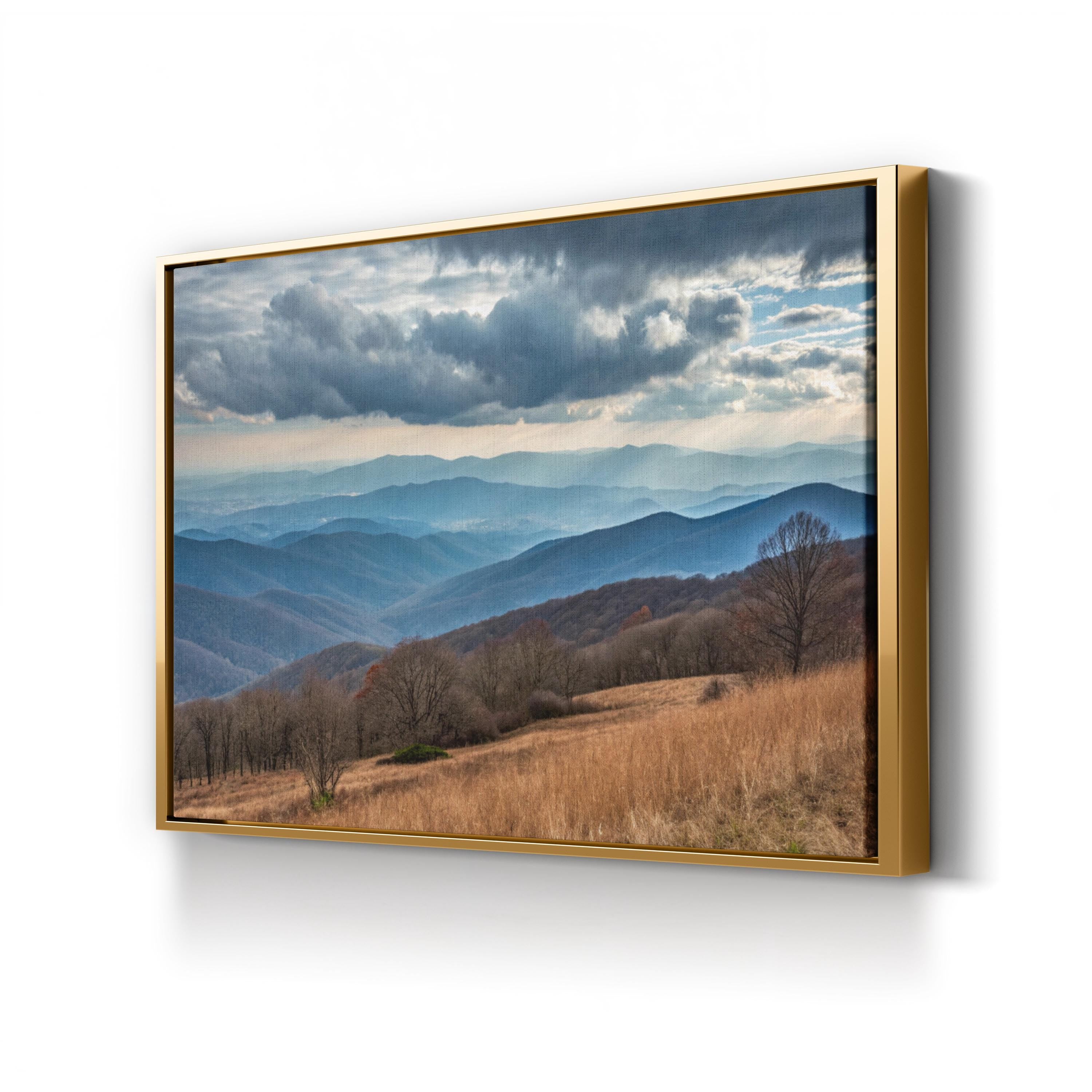 Shenandoah Valley – Vintage Photography Wall Art | Mountain Landscape Canvas Print