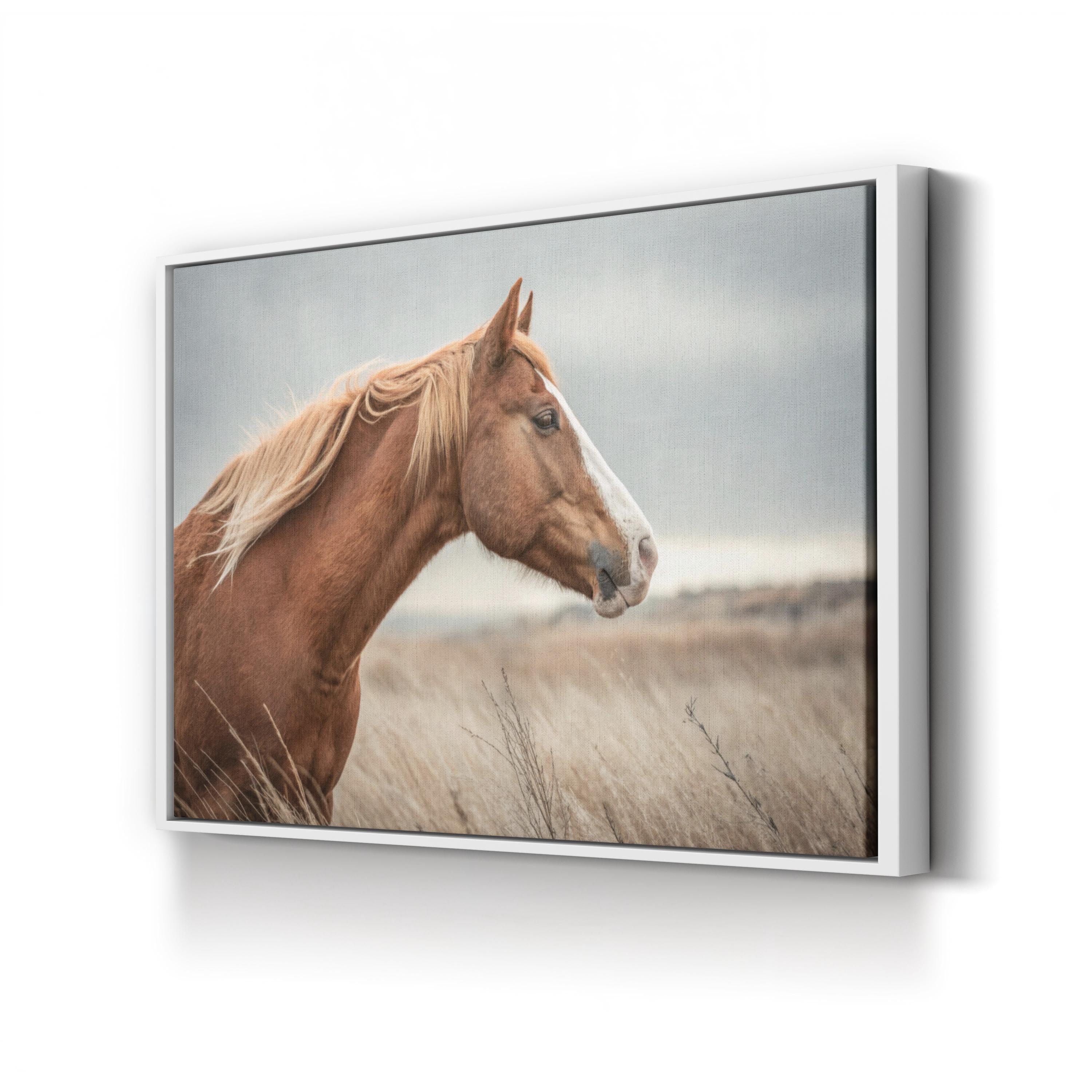 Western Horse – Vintage Photography Wall Art | Cowboy Canvas Print