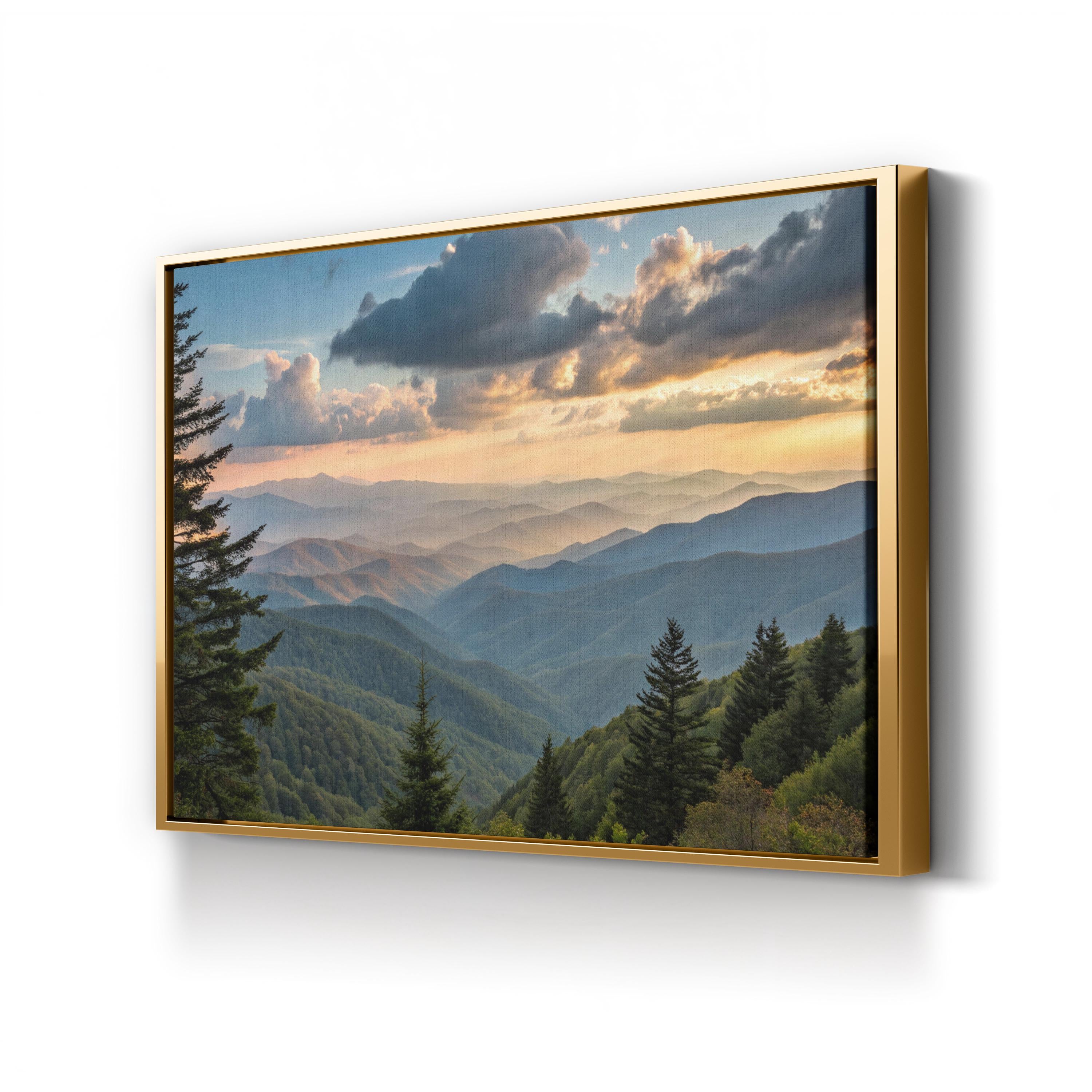 Smoky Mountains – Vintage Photography Wall Art | Scenic Landscape Canvas Print