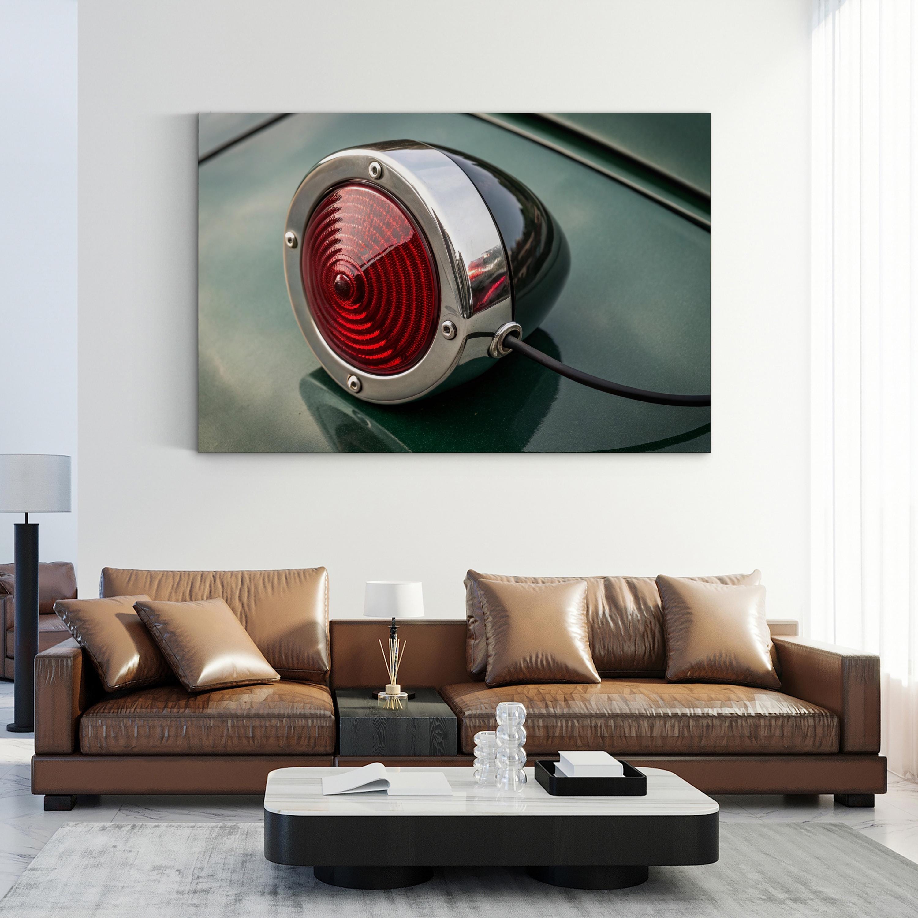 Vintage Car Tail Light – Vintage Photography Wall Art | Automotive Canvas Print