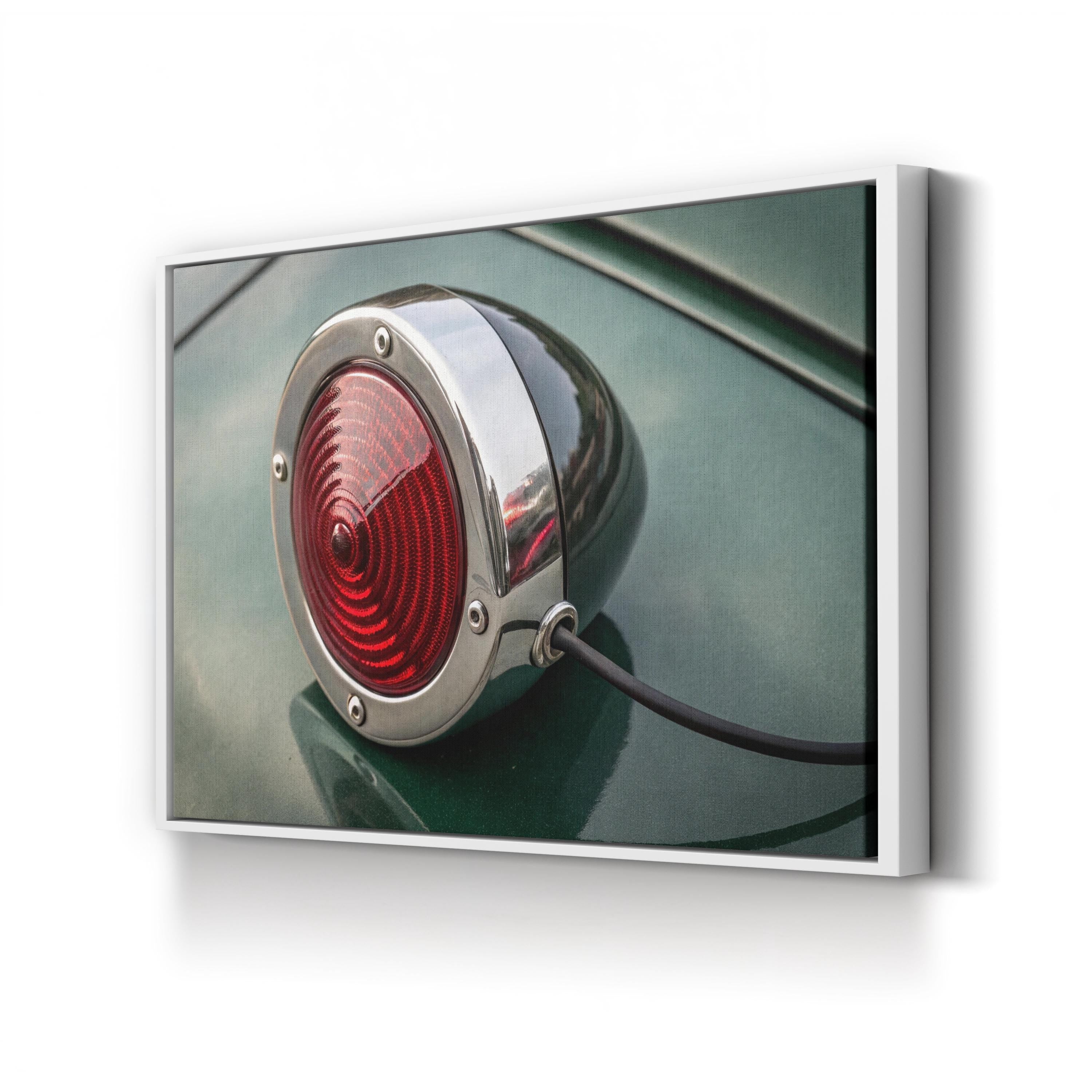 Vintage Car Tail Light – Vintage Photography Wall Art | Automotive Canvas Print