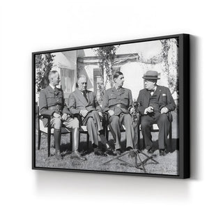 Allied Leaders at the Casablanca Conference, 1943