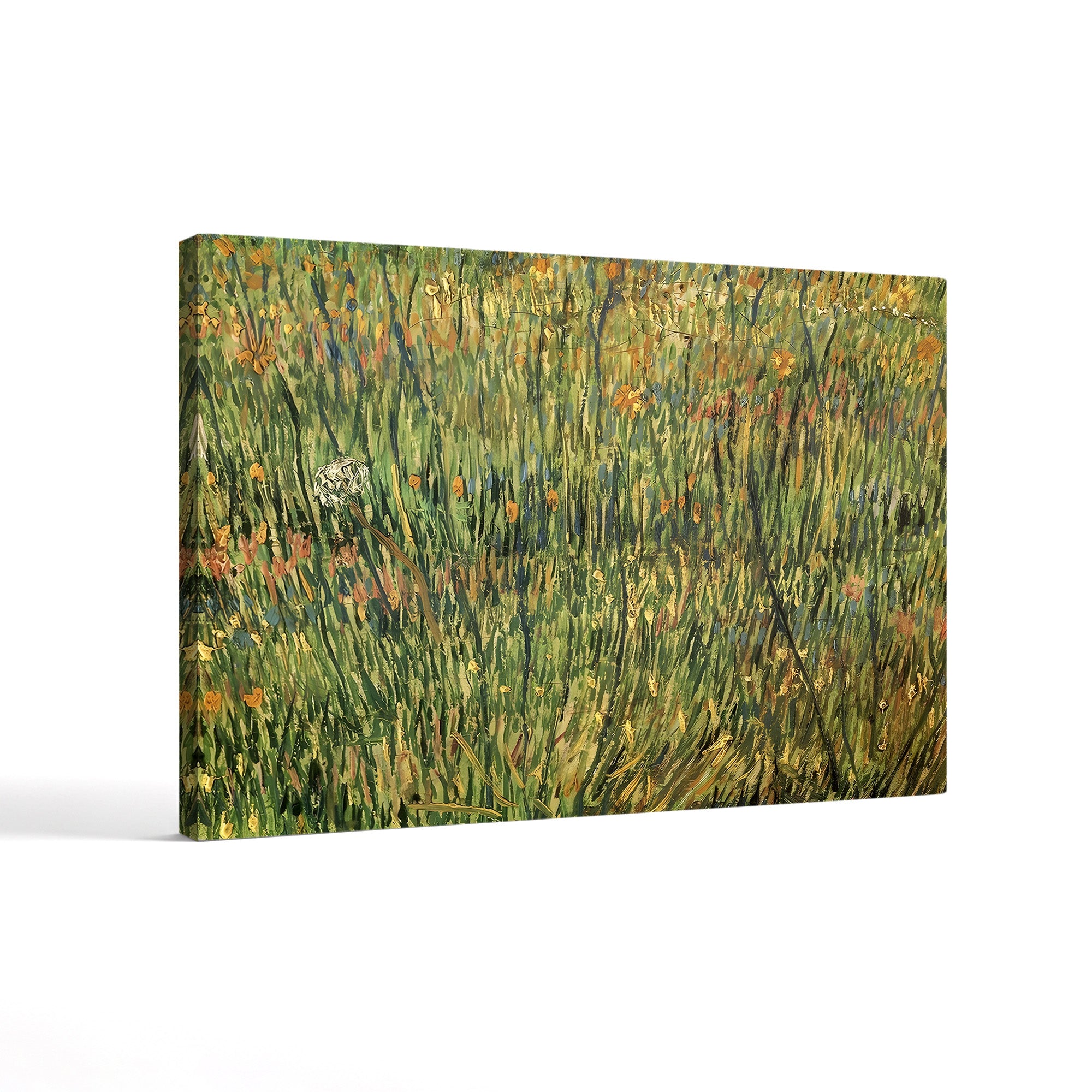 Pasture in Bloom – Vincent van Gogh Wall Art | Post-Impressionist Spring Landscape Canvas Print