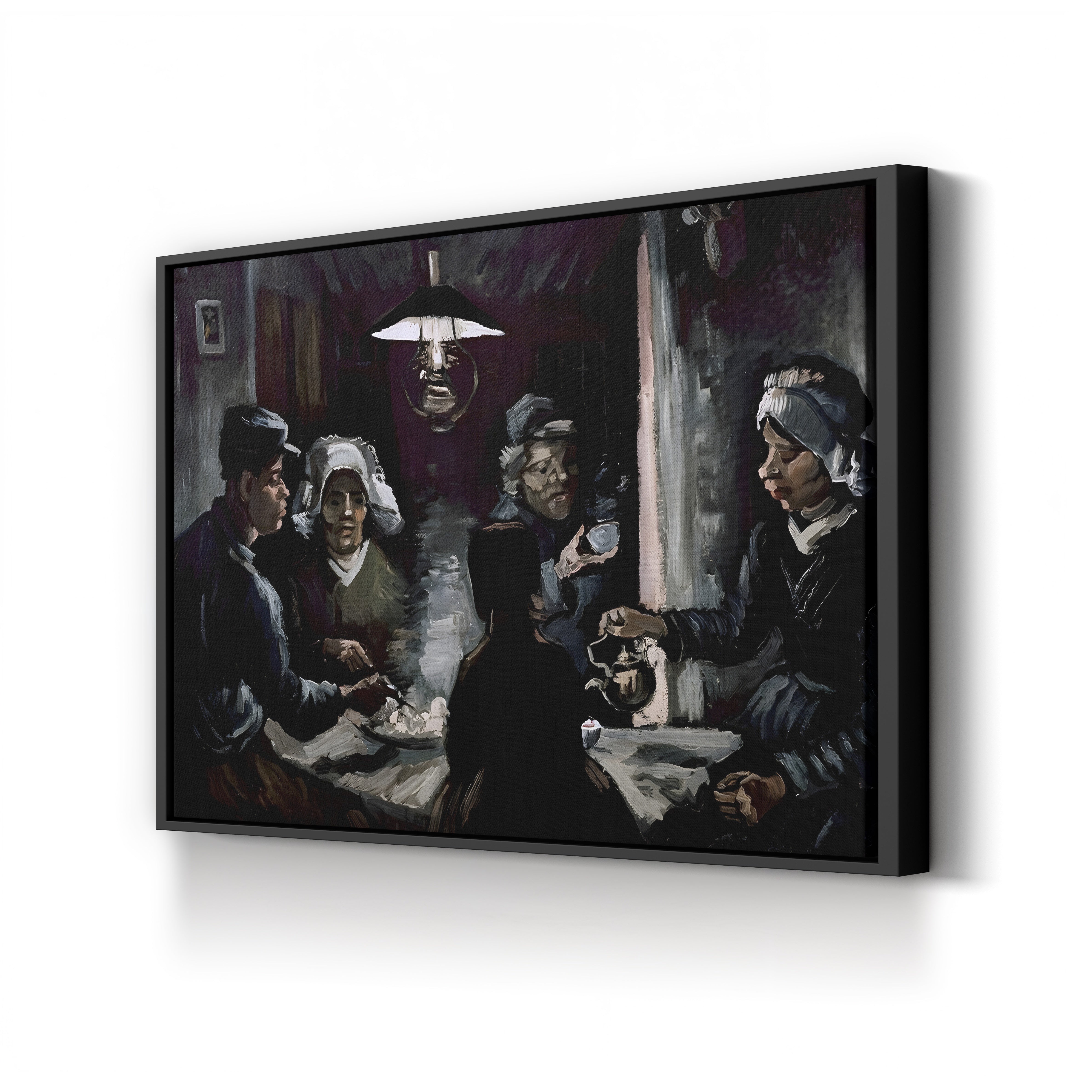 Study for The Potato Eaters – Vincent van Gogh Wall Art | Dutch Realist Figure Study Canvas Print