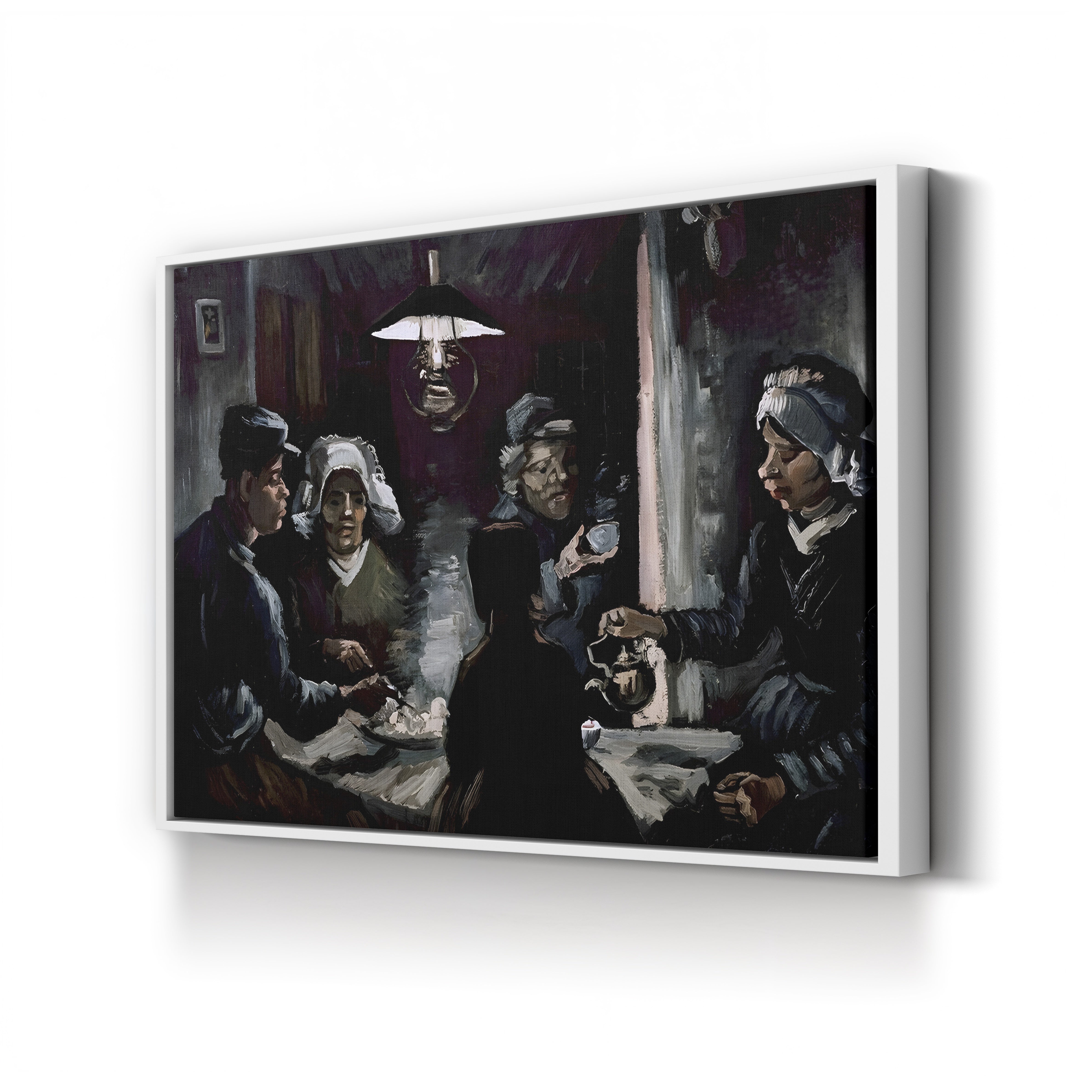 Study for The Potato Eaters – Vincent van Gogh Wall Art | Dutch Realist Figure Study Canvas Print