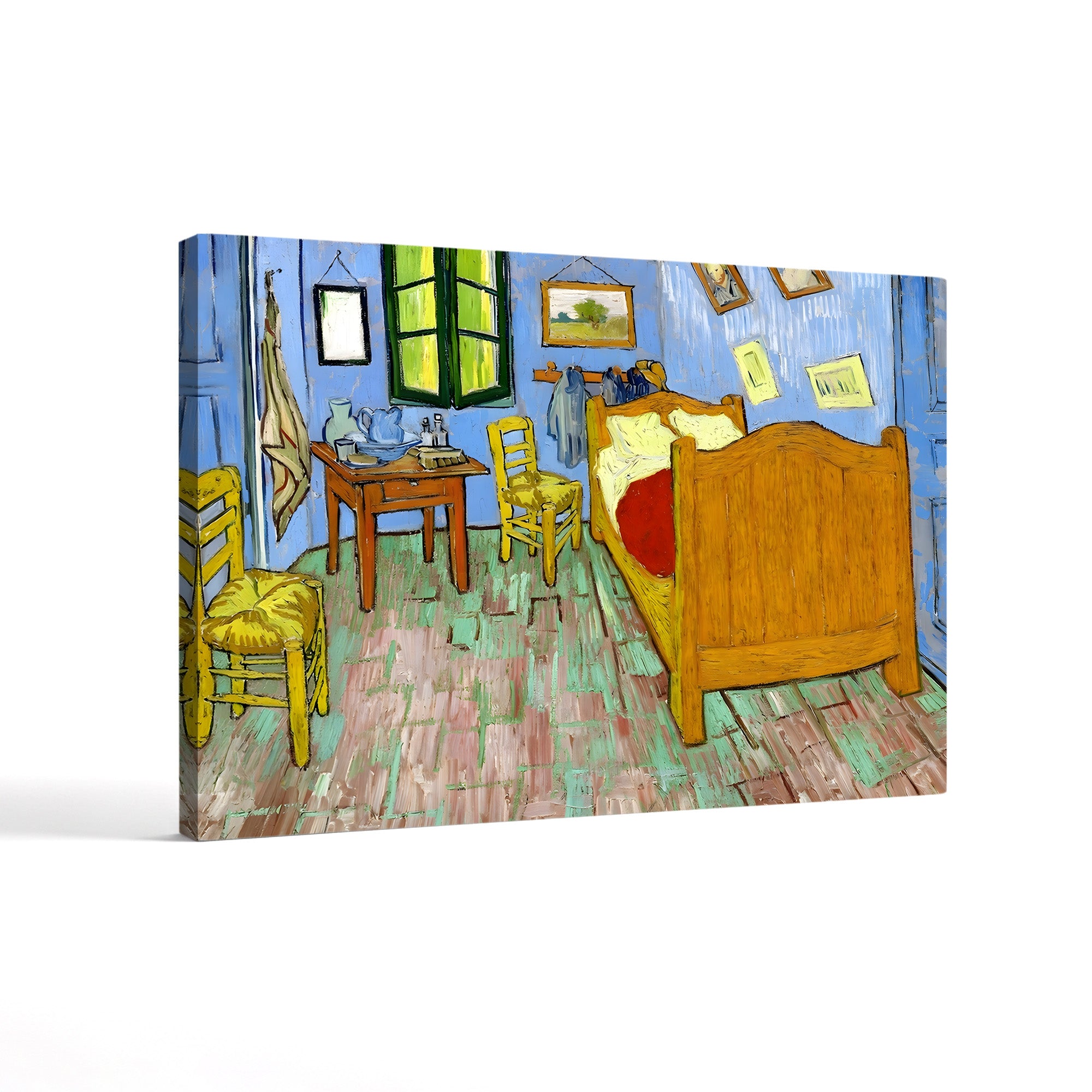 The Bedroom, 1888 – Vincent van Gogh Wall Art | Post-Impressionist Interior Canvas Print