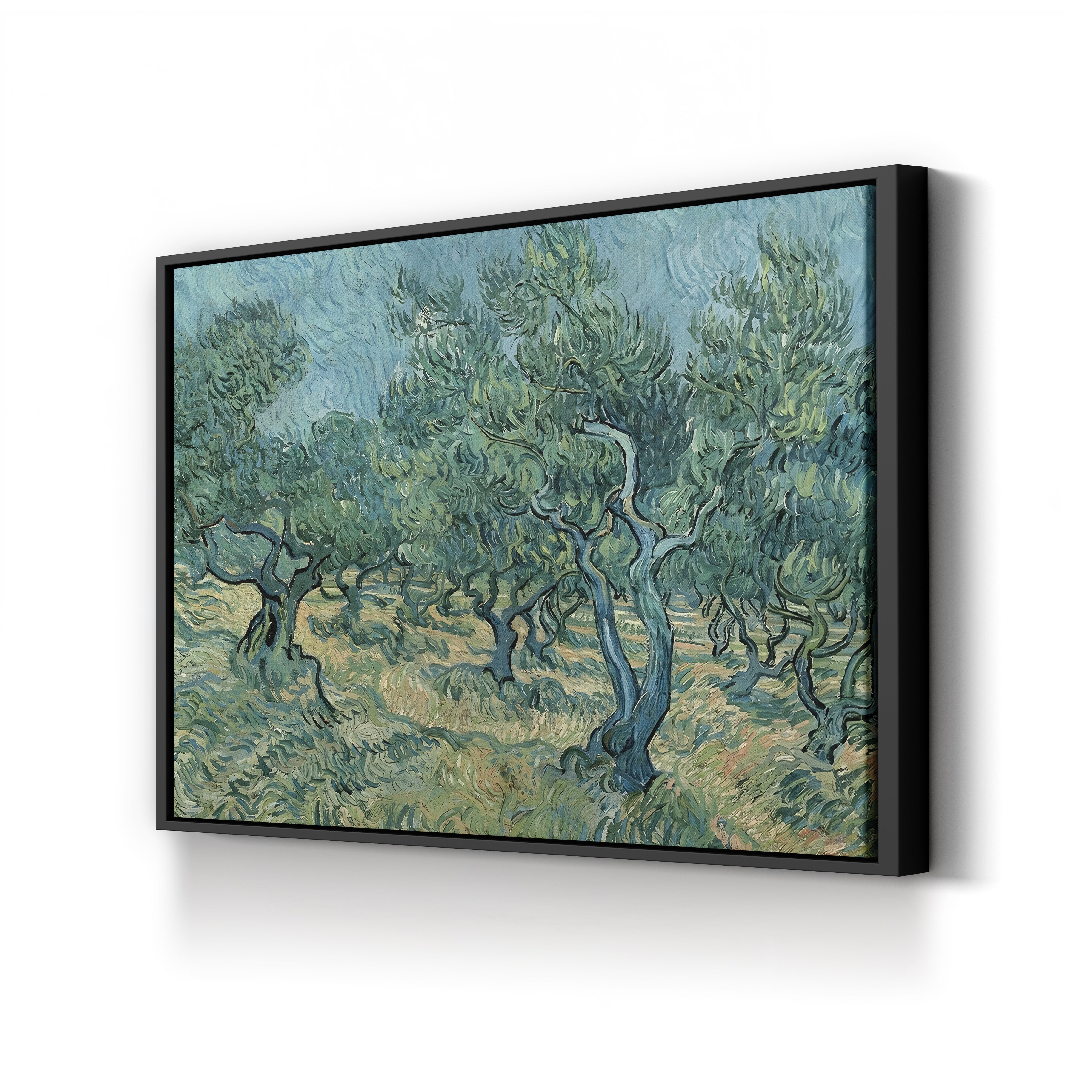 The Olive Grove, 1889 – Vincent van Gogh Wall Art | Post-Impressionist Saint-Rémy Landscape Canvas Print