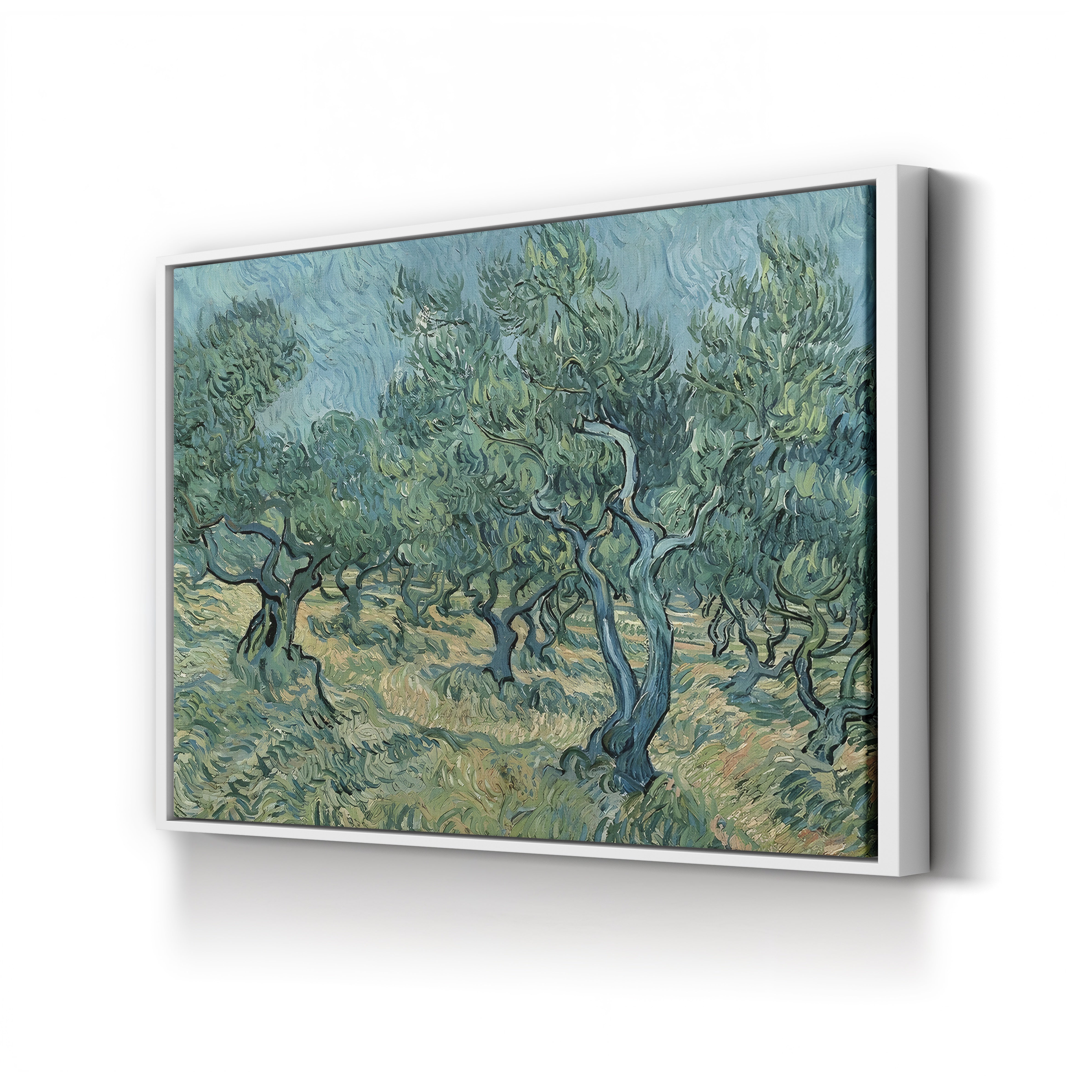 The Olive Grove, 1889 – Vincent van Gogh Wall Art | Post-Impressionist Saint-Rémy Landscape Canvas Print