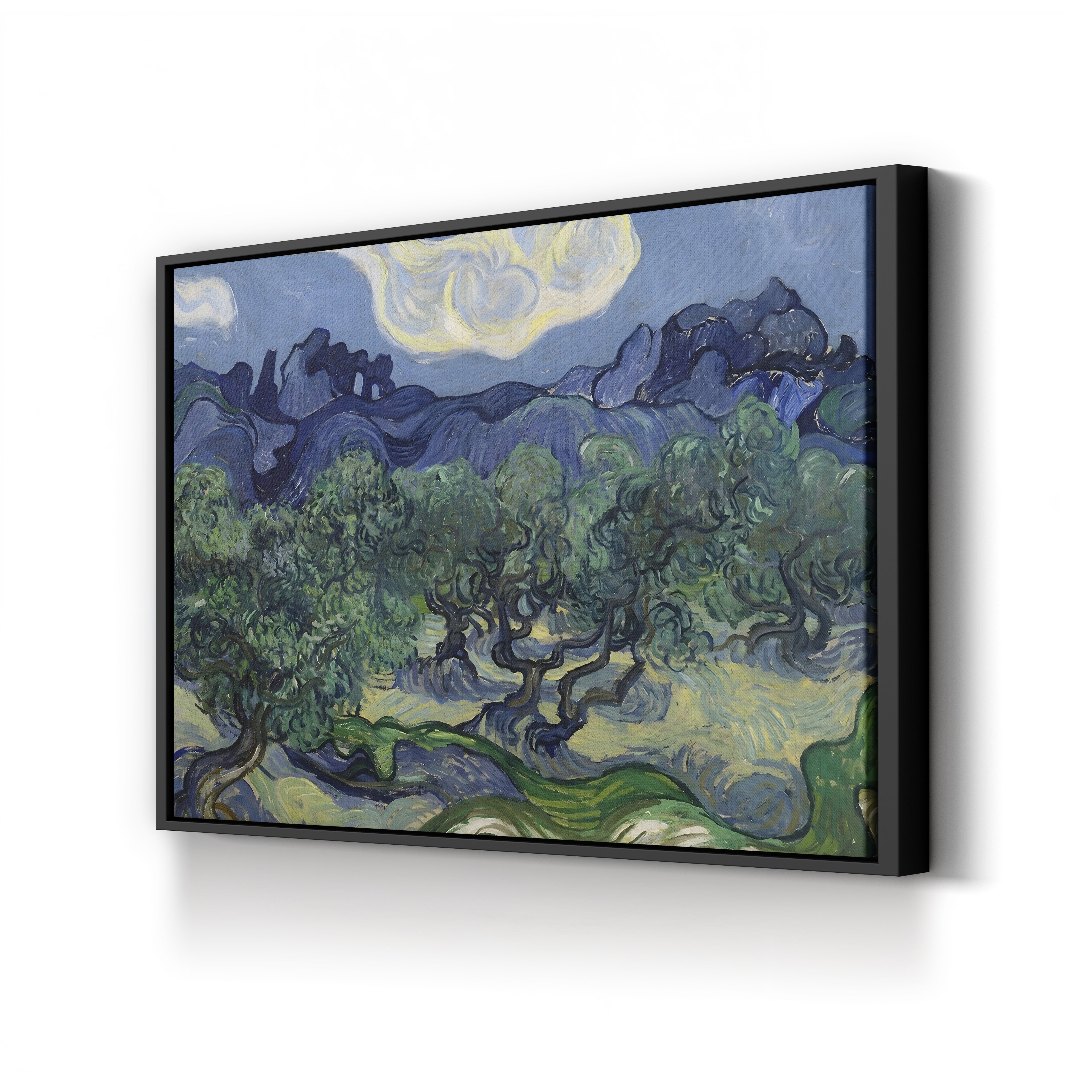 The Olive Trees, 1889 – Vincent van Gogh Wall Art | Post-Impressionist Saint-Rémy Landscape Canvas Print