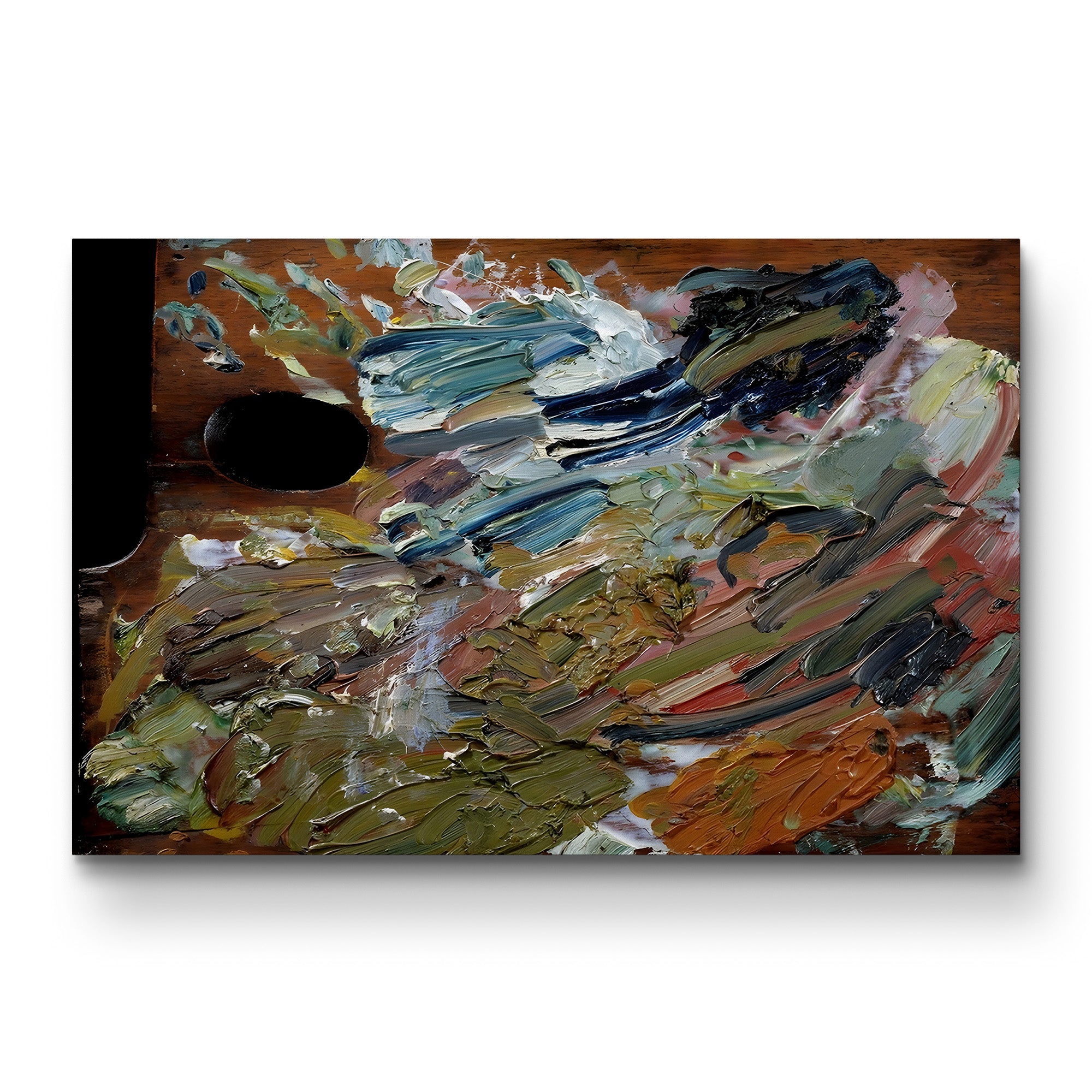 The Palette of Vincent van Gogh – Vincent van Gogh Wall Art | Post-Impressionist Artist Still Life Canvas Print
